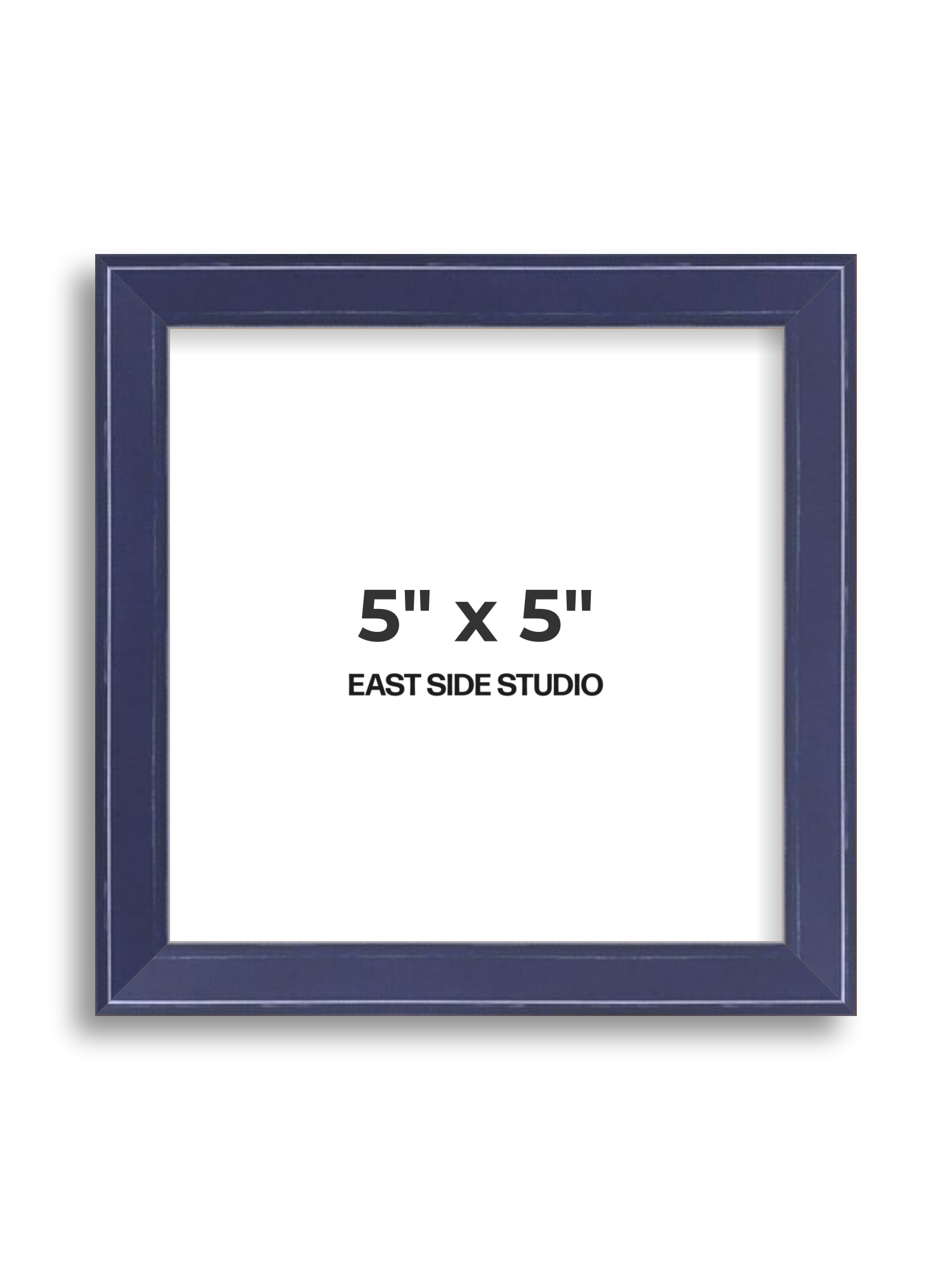 Cobalt Blue Gloss 5" x 5" picture frame