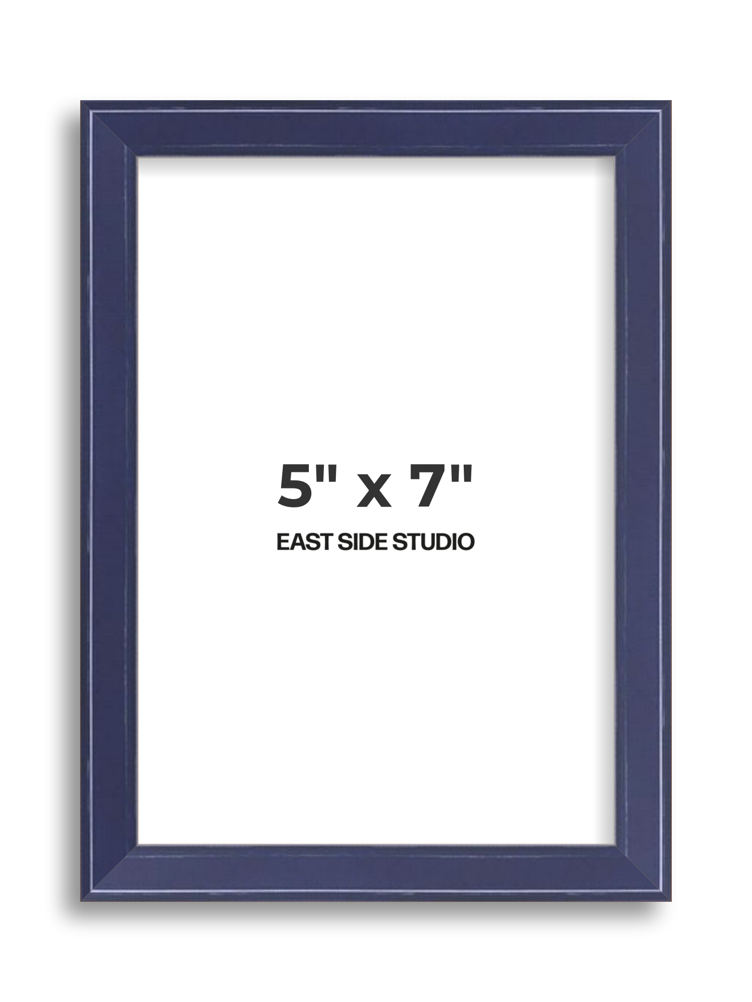 Cobalt Blue Gloss 5" x 7" picture frame