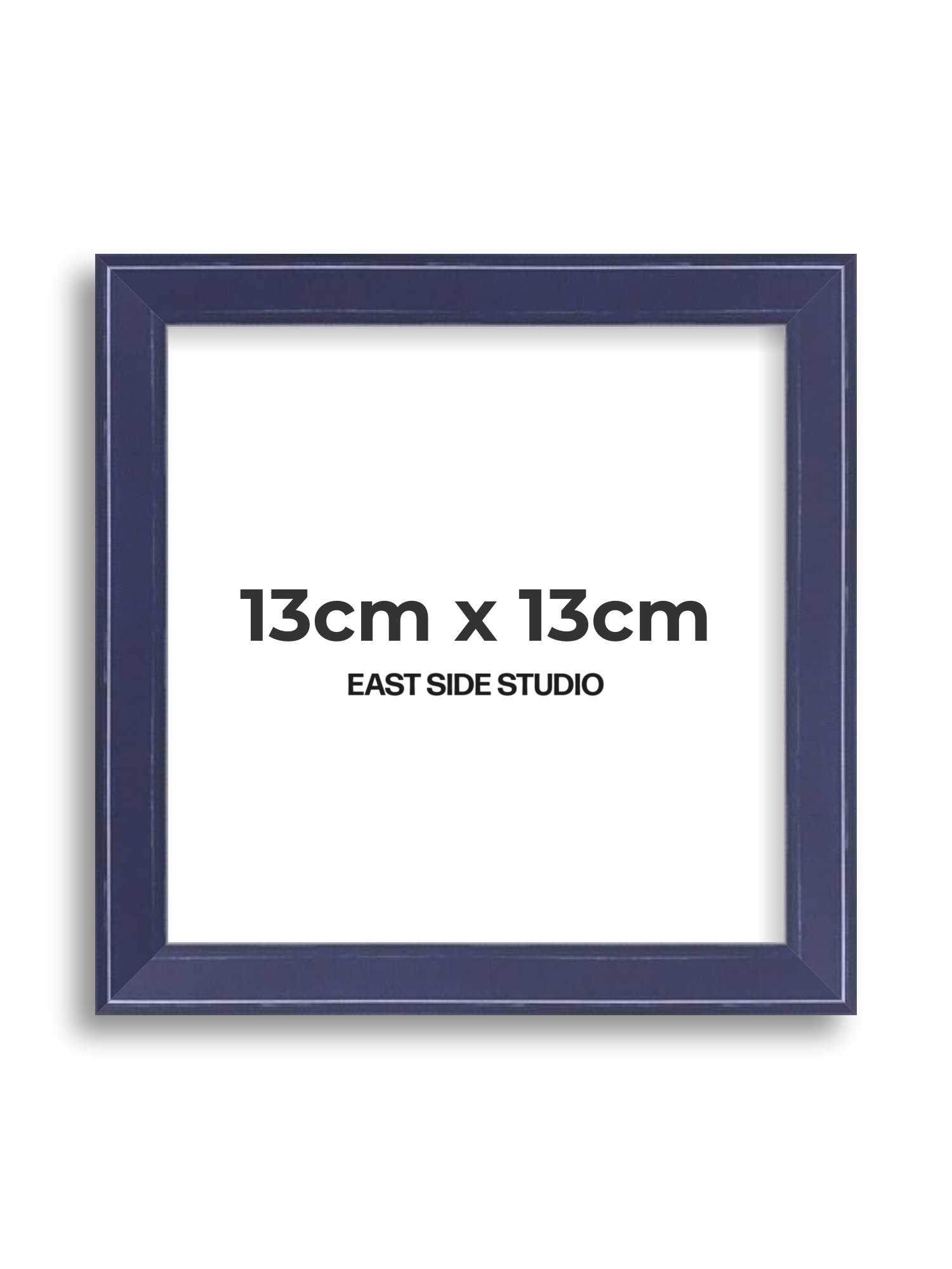 Cobalt Blue Gloss 13cm x 13cm picture frame