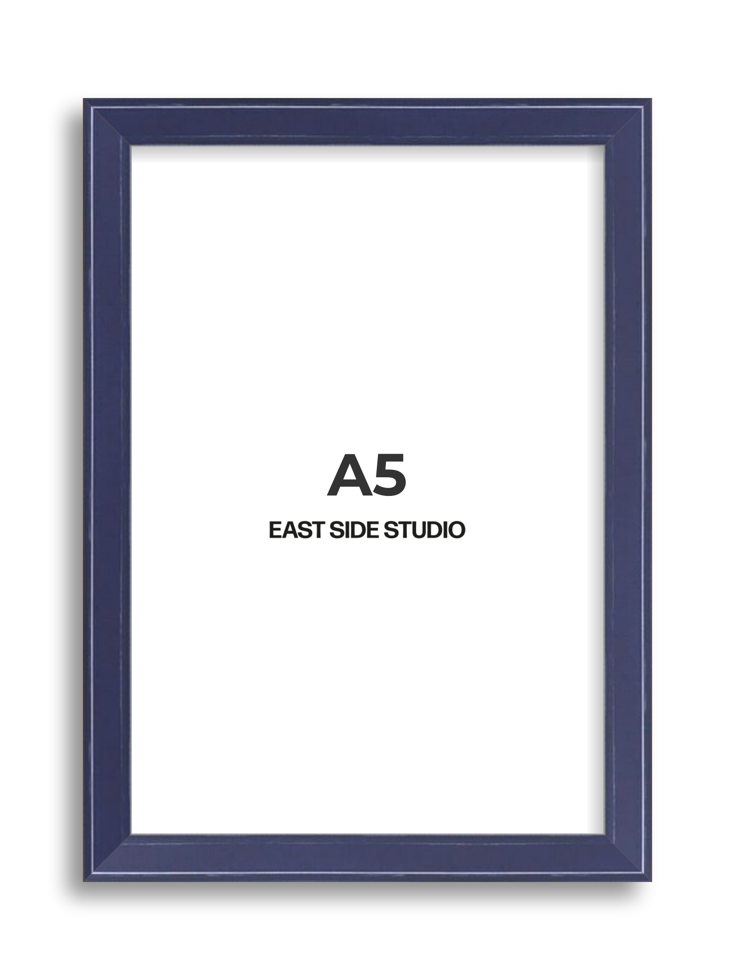 Cobalt Blue Gloss A5 picture frame