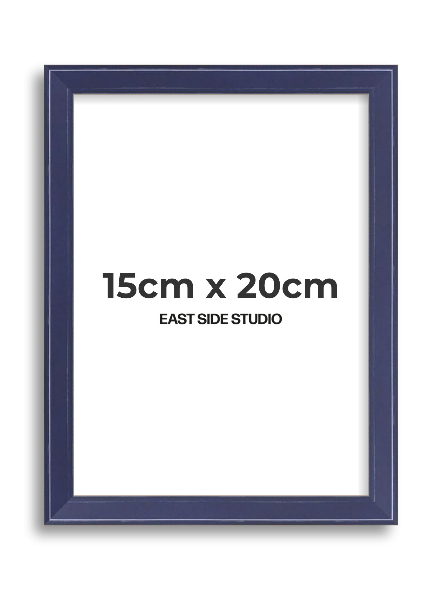Cobalt Blue Gloss 15cm x 20cm picture frame