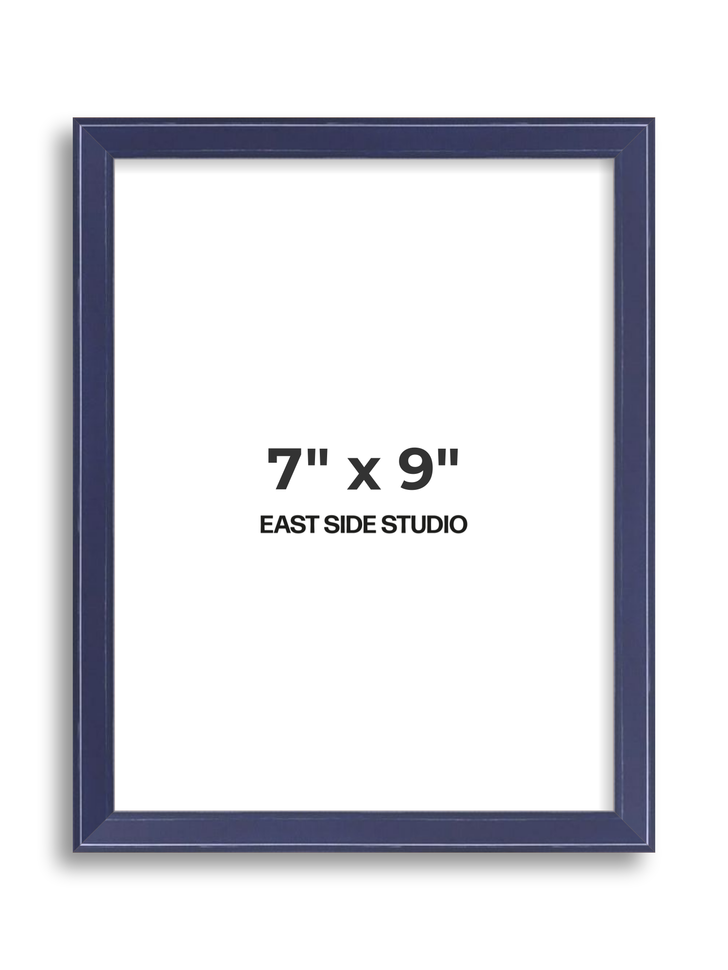 Cobalt Blue Gloss 7" x 9" picture frame