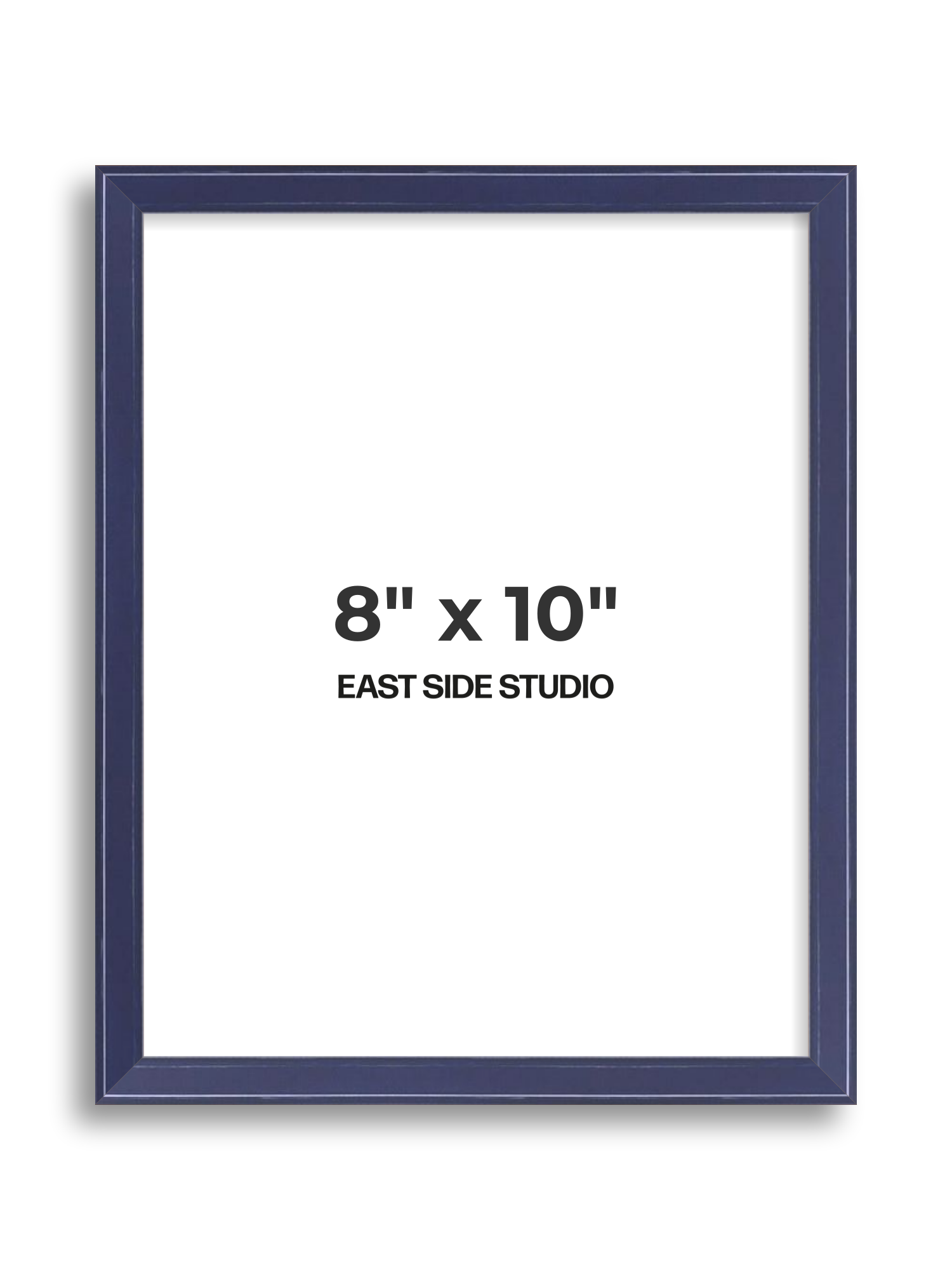 Cobalt Blue Gloss 8" x 10" picture frame