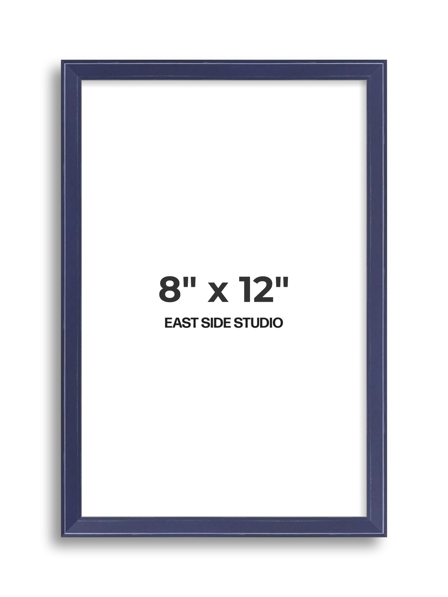 Cobalt Blue Gloss 8" x 12" picture frame