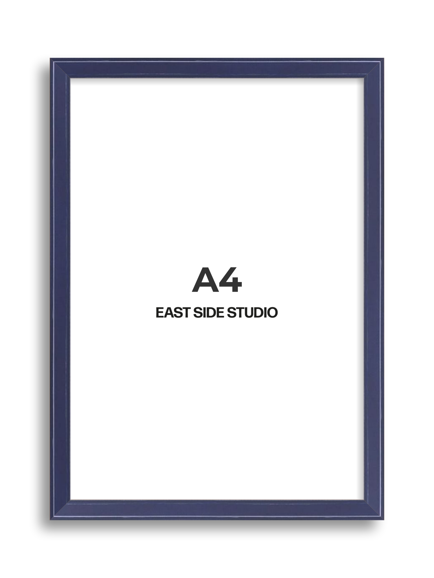 Cobalt Blue Gloss A4 picture frame