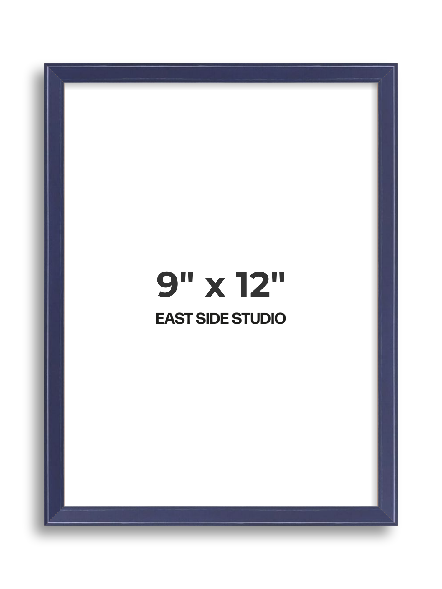 Cobalt Blue Gloss 9" x 12" picture frame