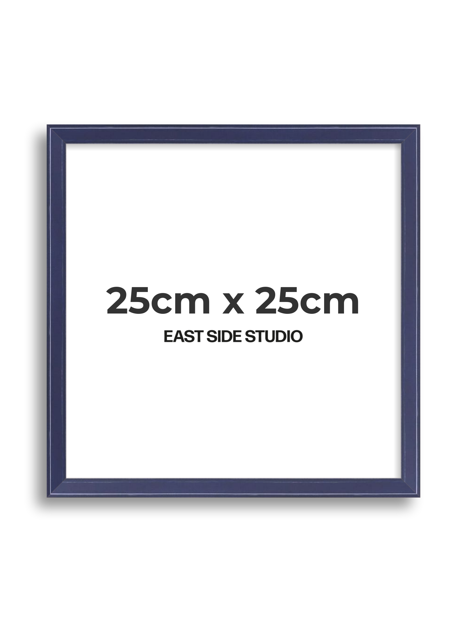Cobalt Blue Gloss 25cm x 25cm picture frame