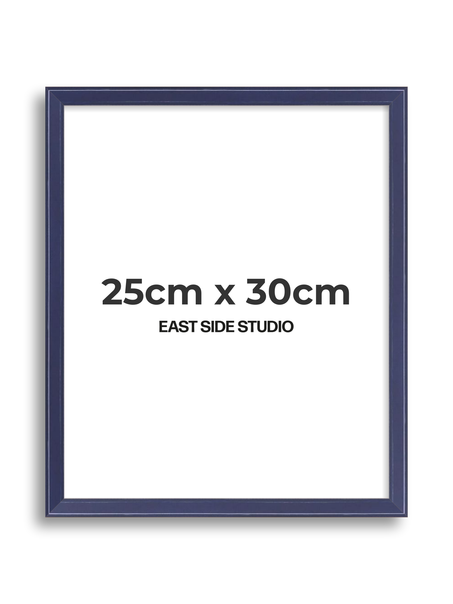 Cobalt Blue Gloss 25cm x 30cm picture frame