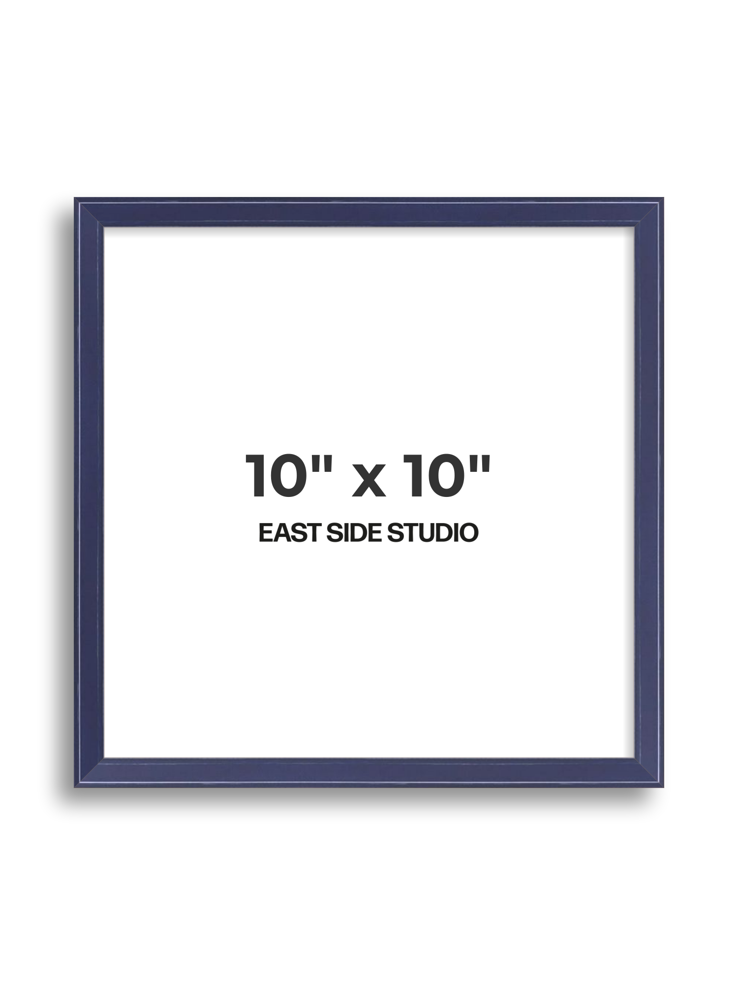 Cobalt Blue Gloss 10" x 10" picture frame