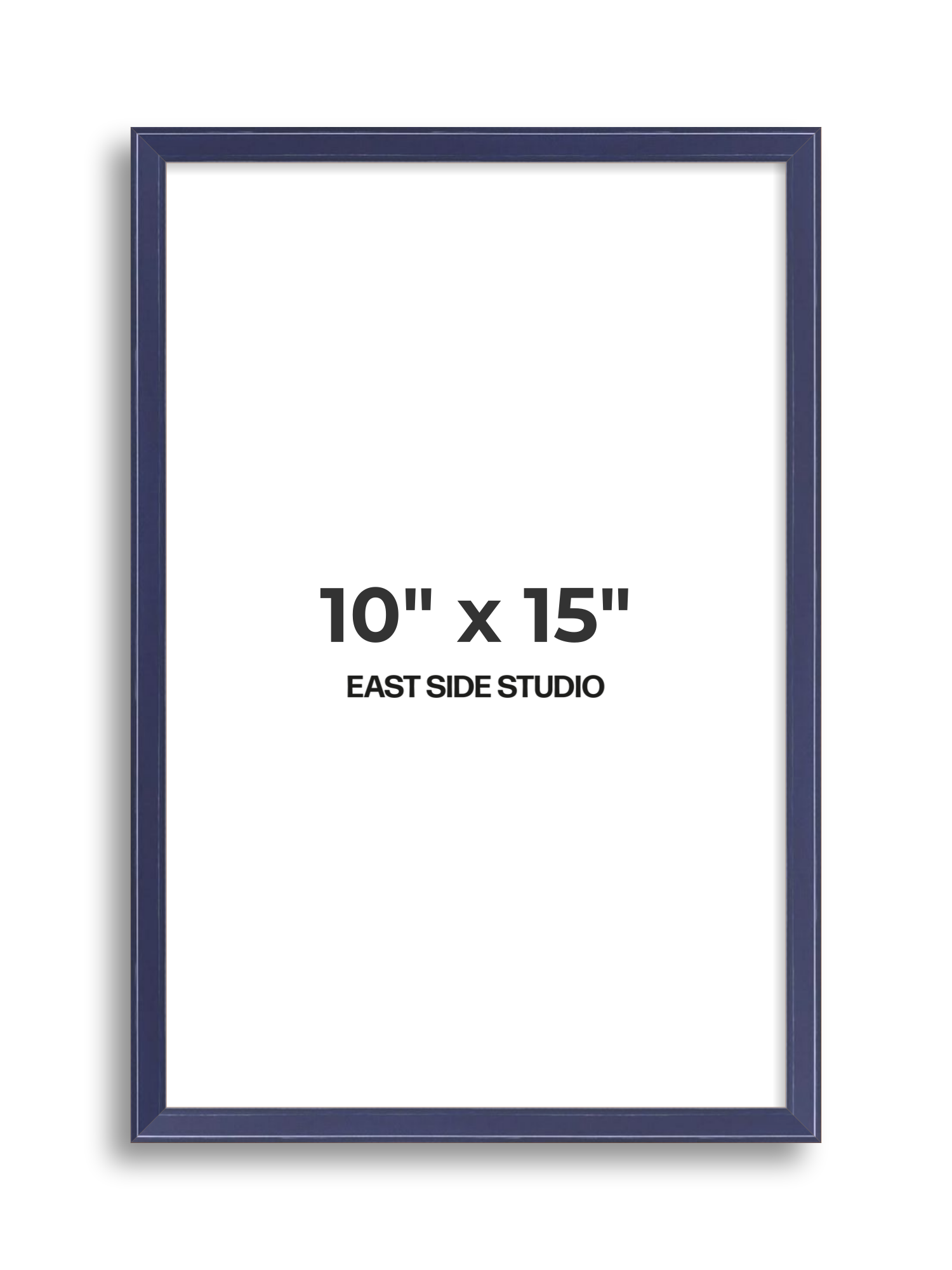 Cobalt Blue Gloss 10" x 15" picture frame