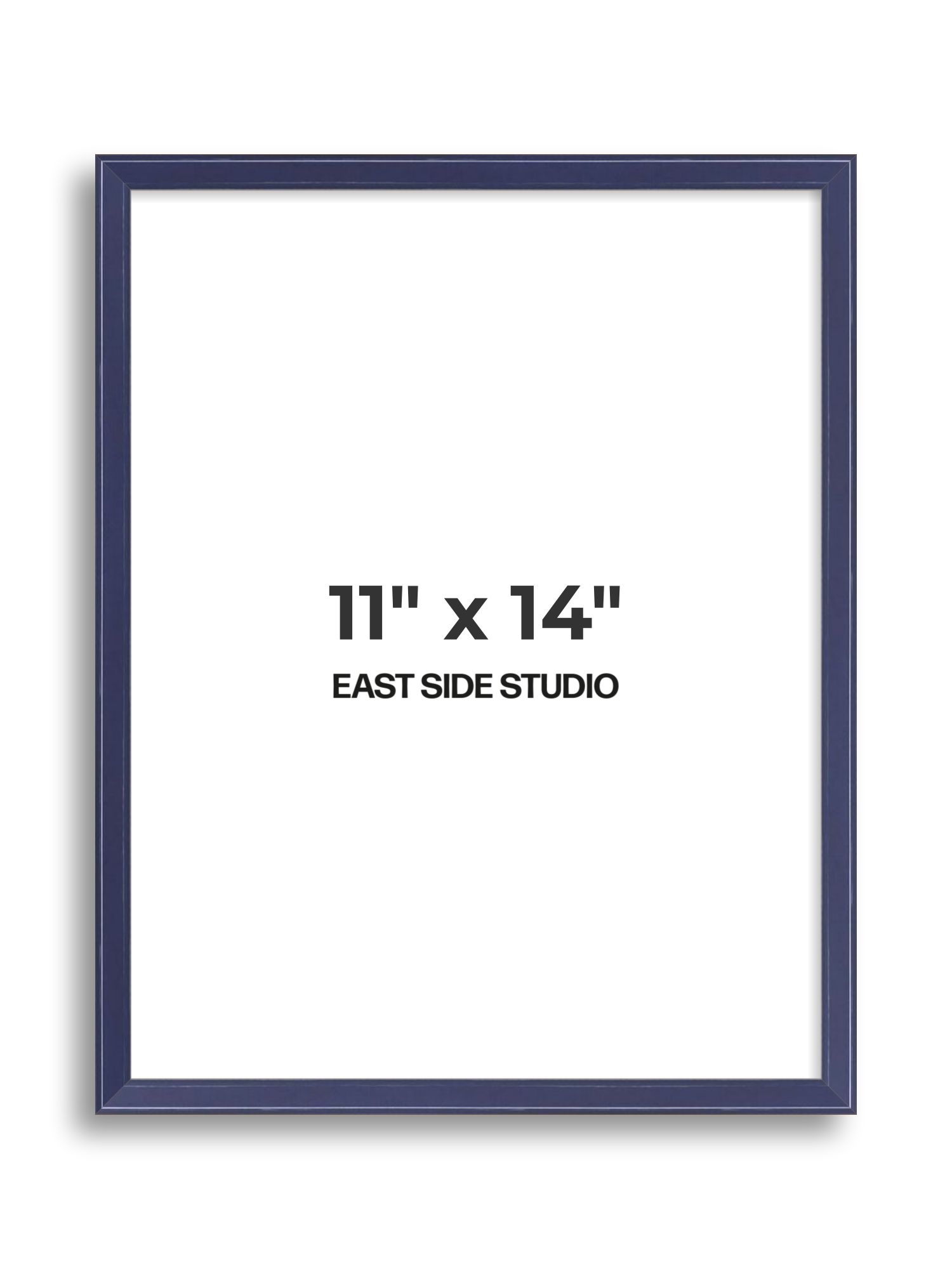 Cobalt Blue Gloss 11" x 14" picture frame