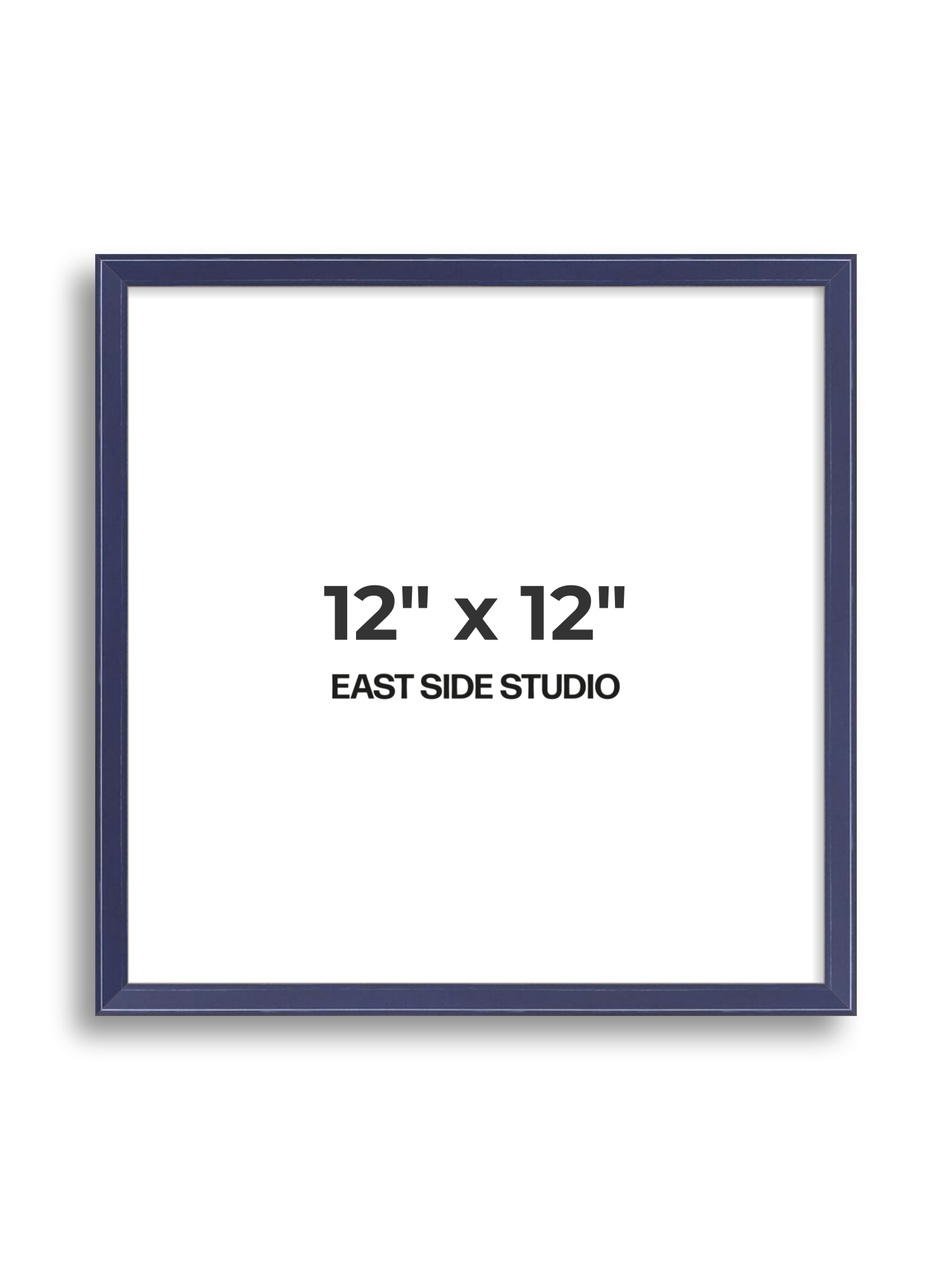 Cobalt Blue Gloss 12" x 12" picture frame