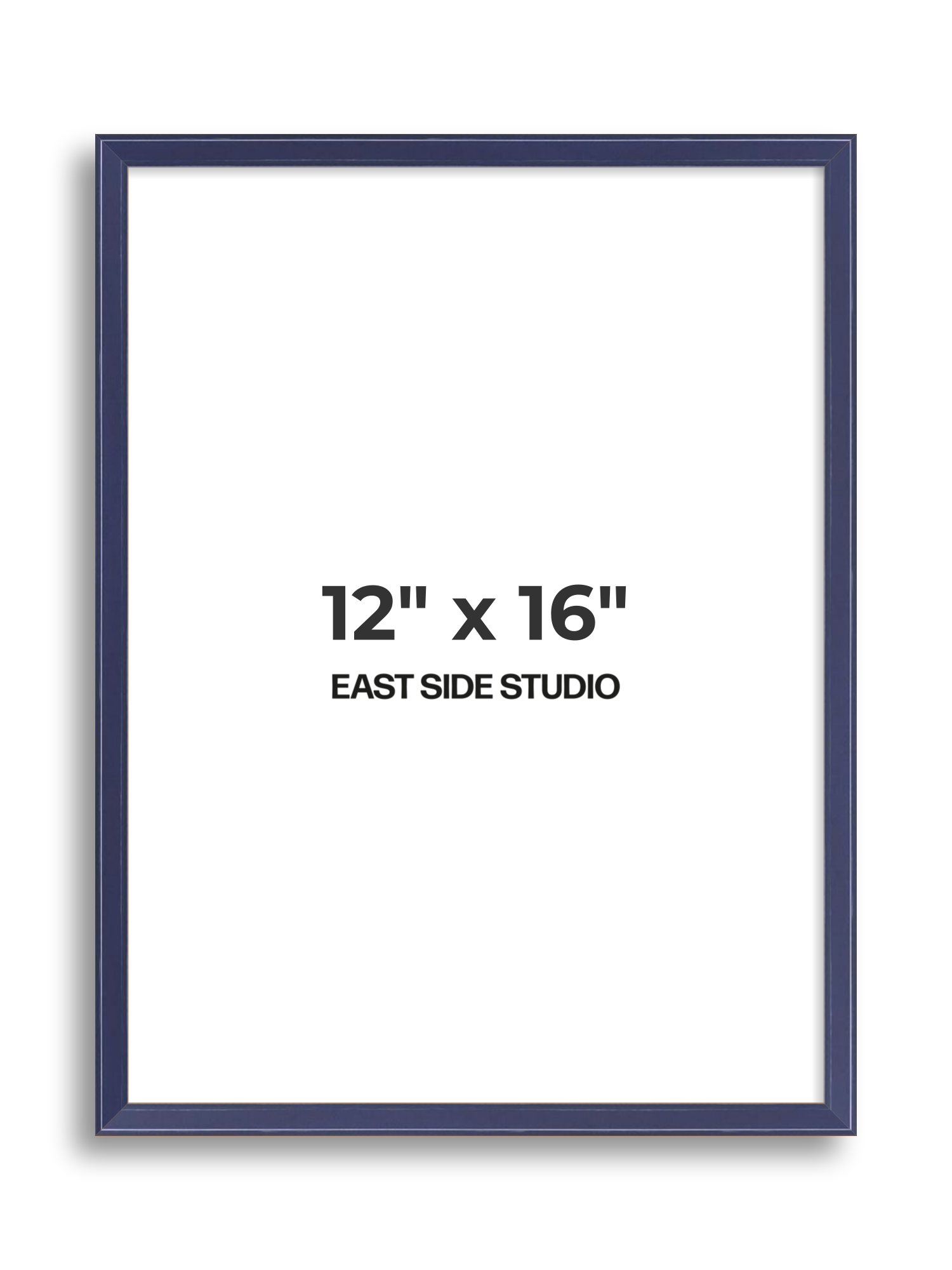 Cobalt Blue Gloss 12" x 16" picture frame