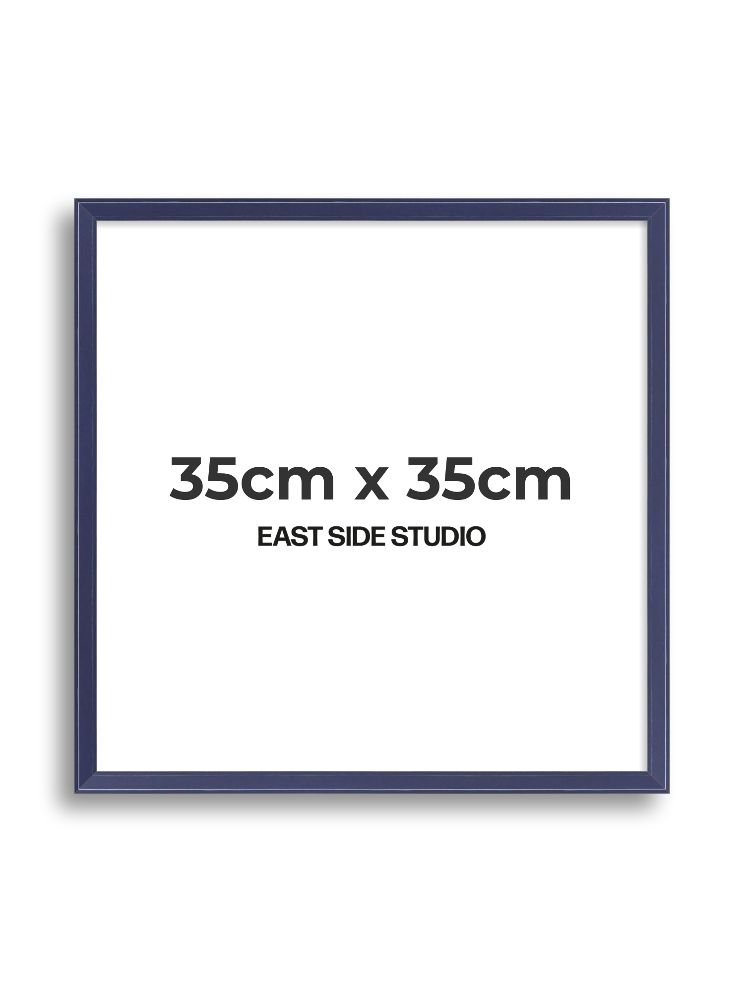 Cobalt Blue Gloss 35cm x 35cm picture frame