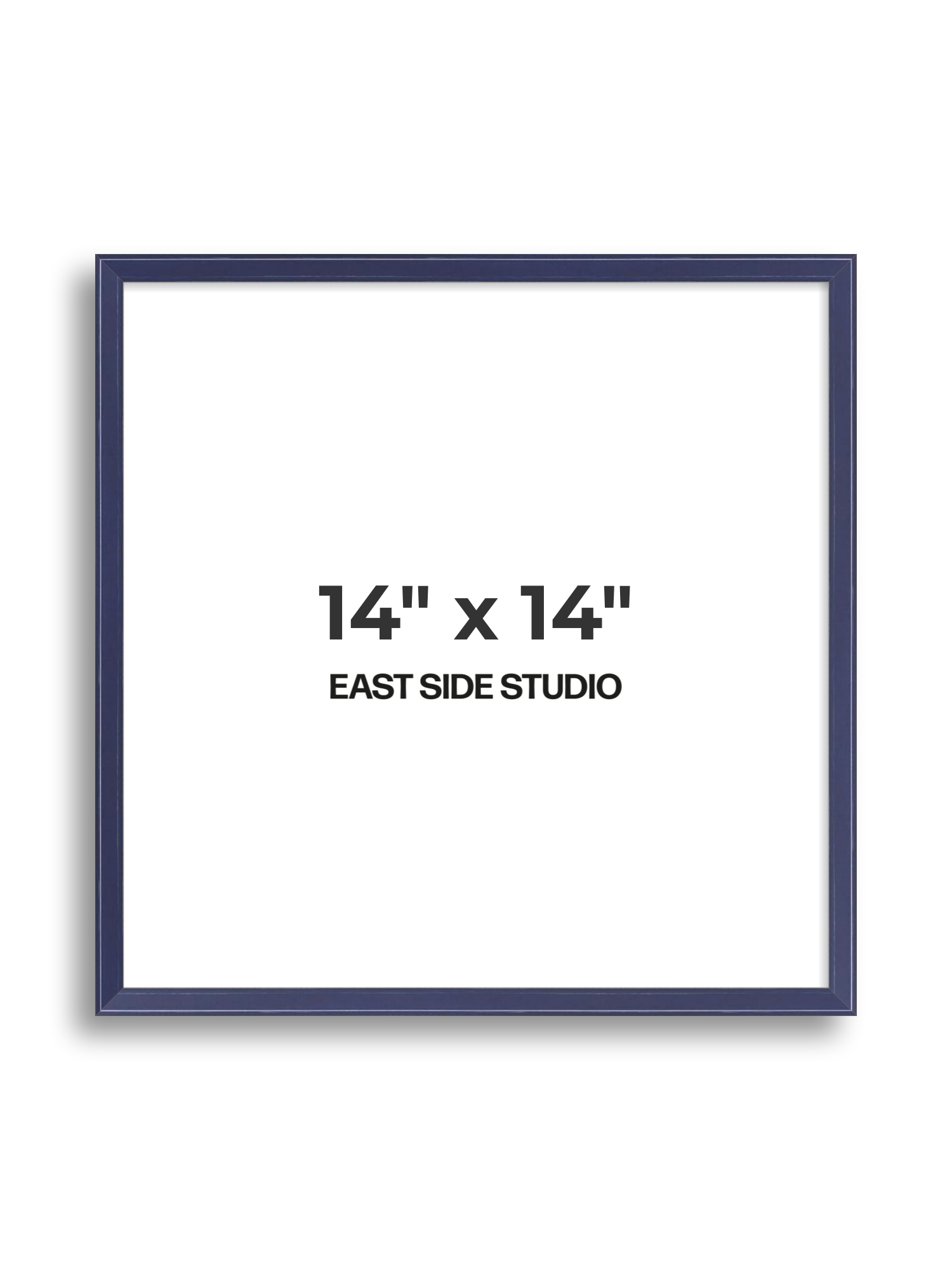 Cobalt Blue Gloss 14" x 14" picture frame
