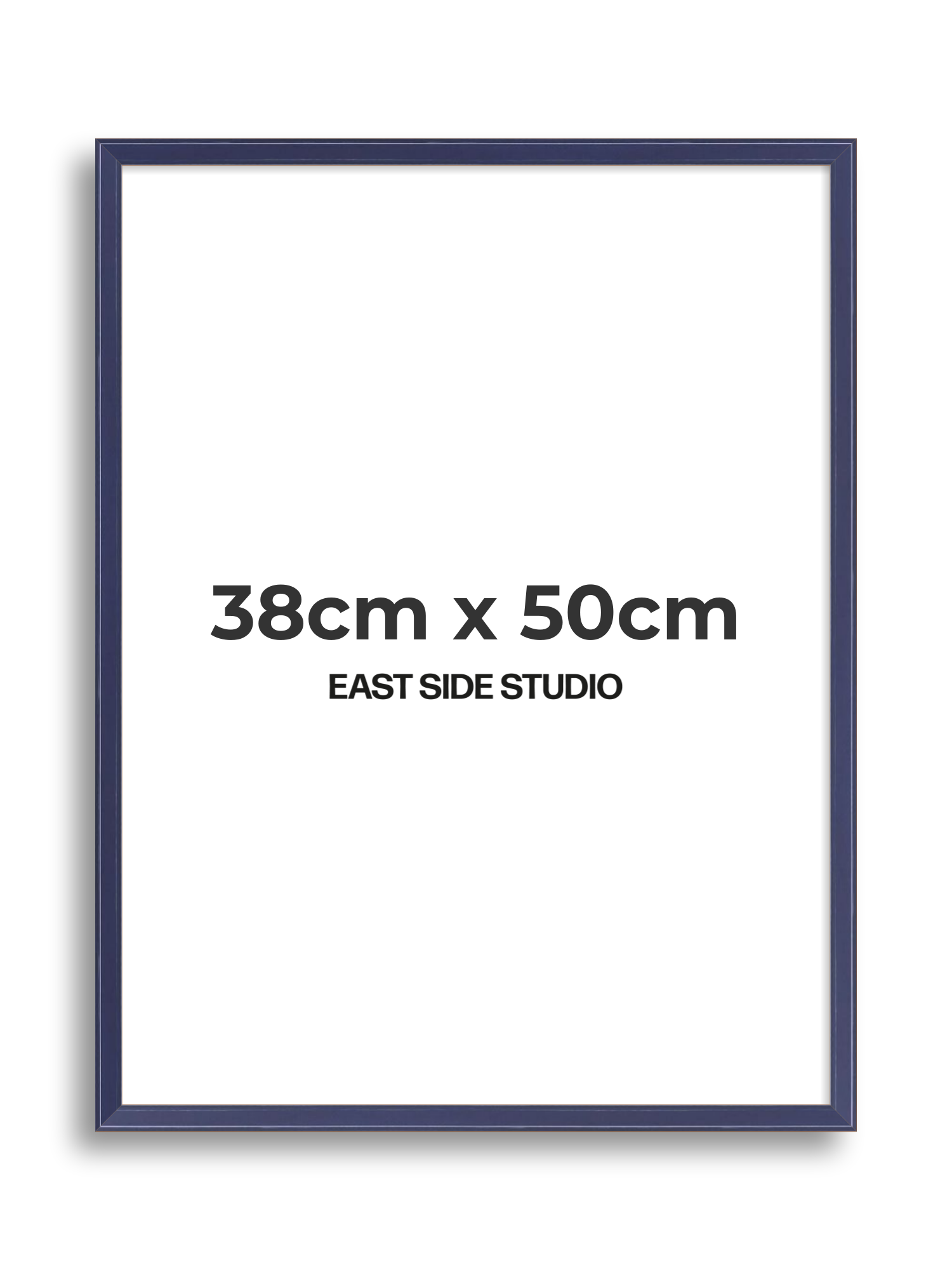 Cobalt Blue Gloss 38cm x 50cm picture frame