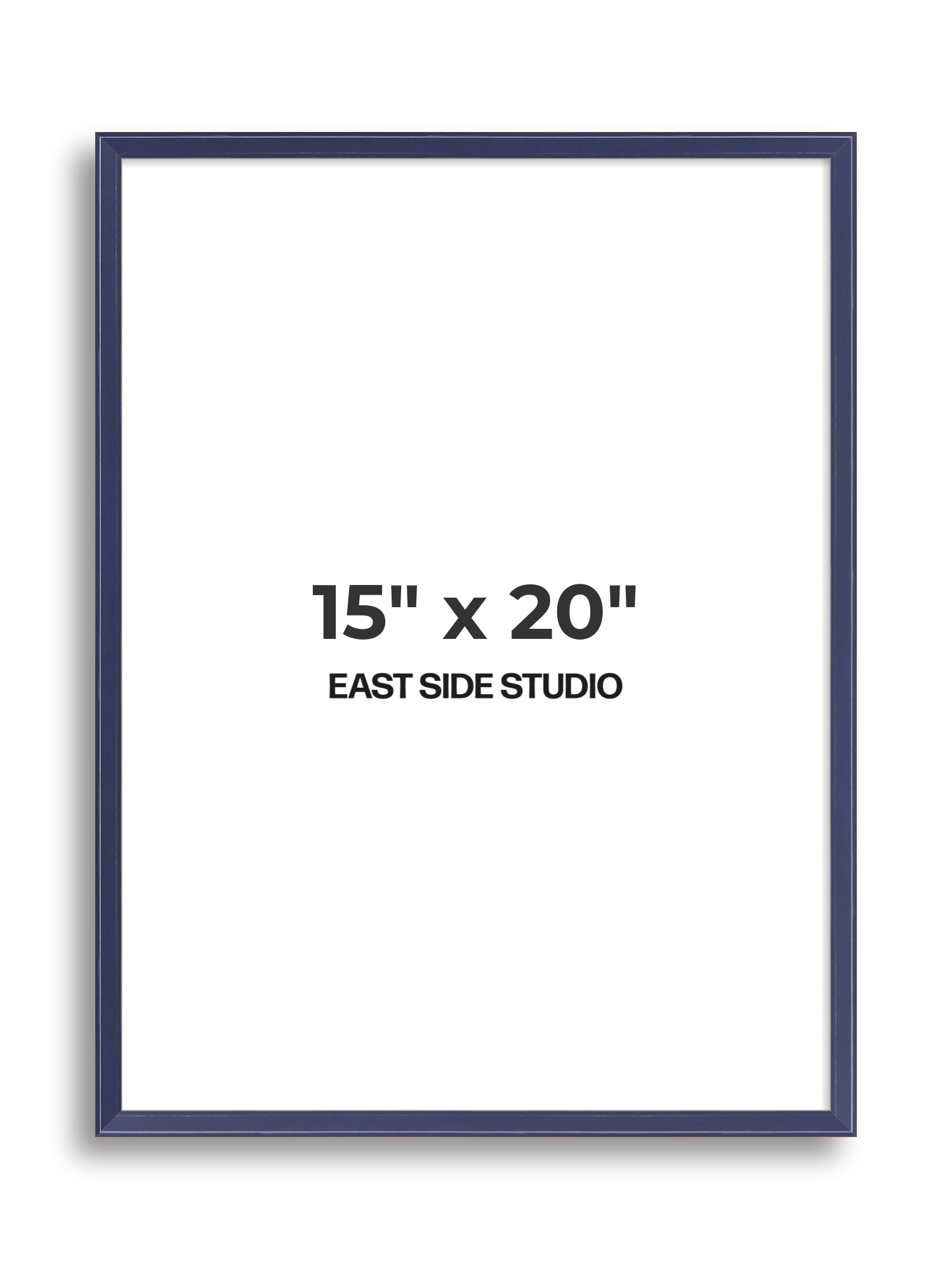 Cobalt Blue Gloss 15" x 20" picture frame