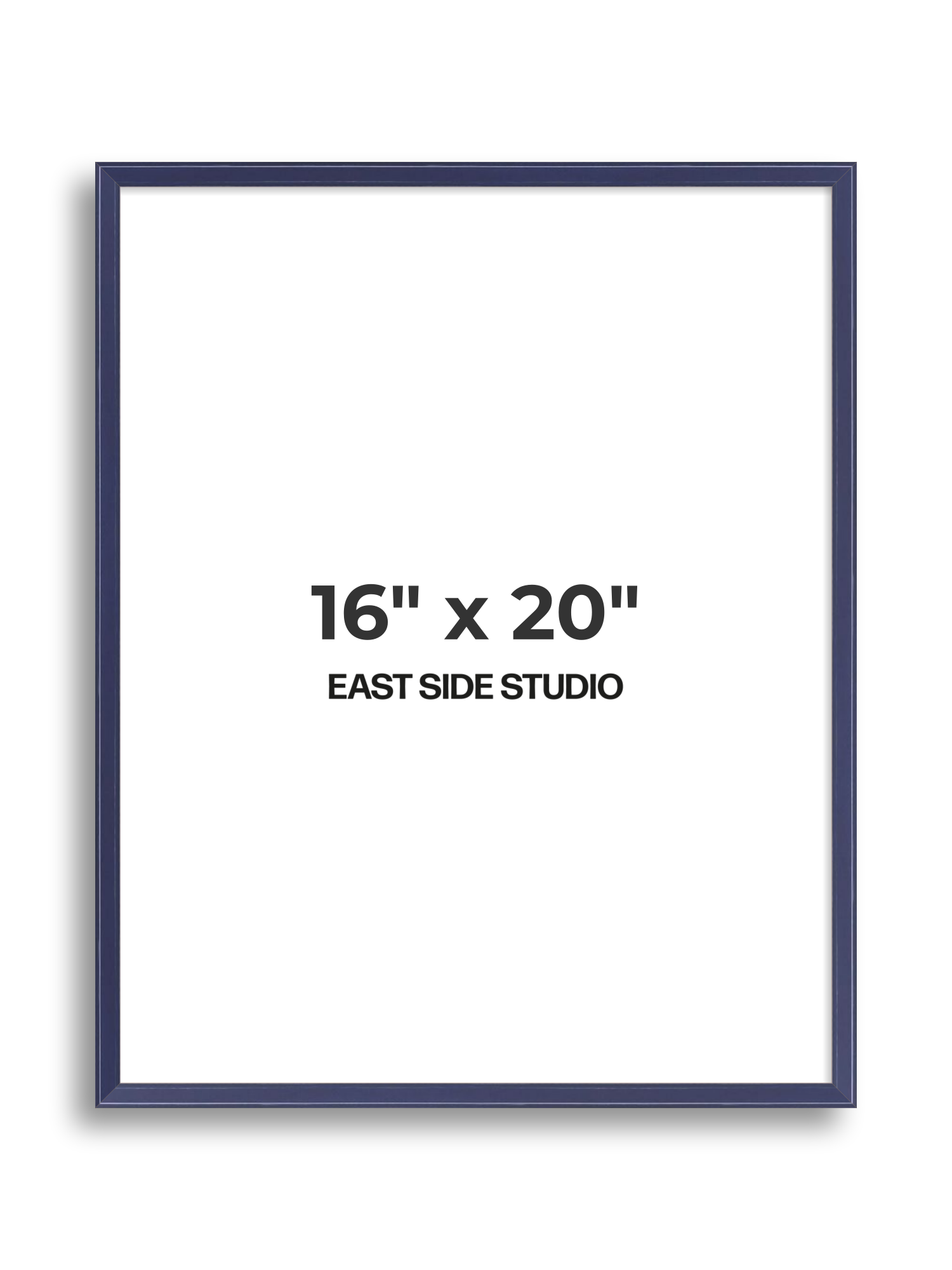 Cobalt Blue Gloss 16" x 20" picture frame