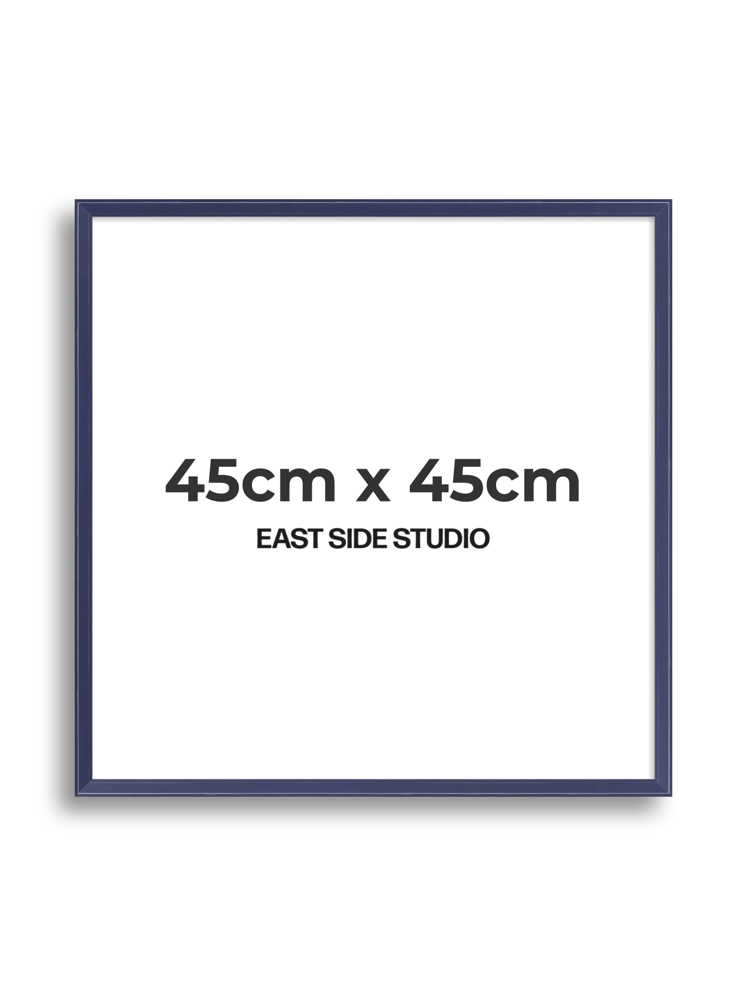 Cobalt Blue Gloss 45cm x 45cm picture frame