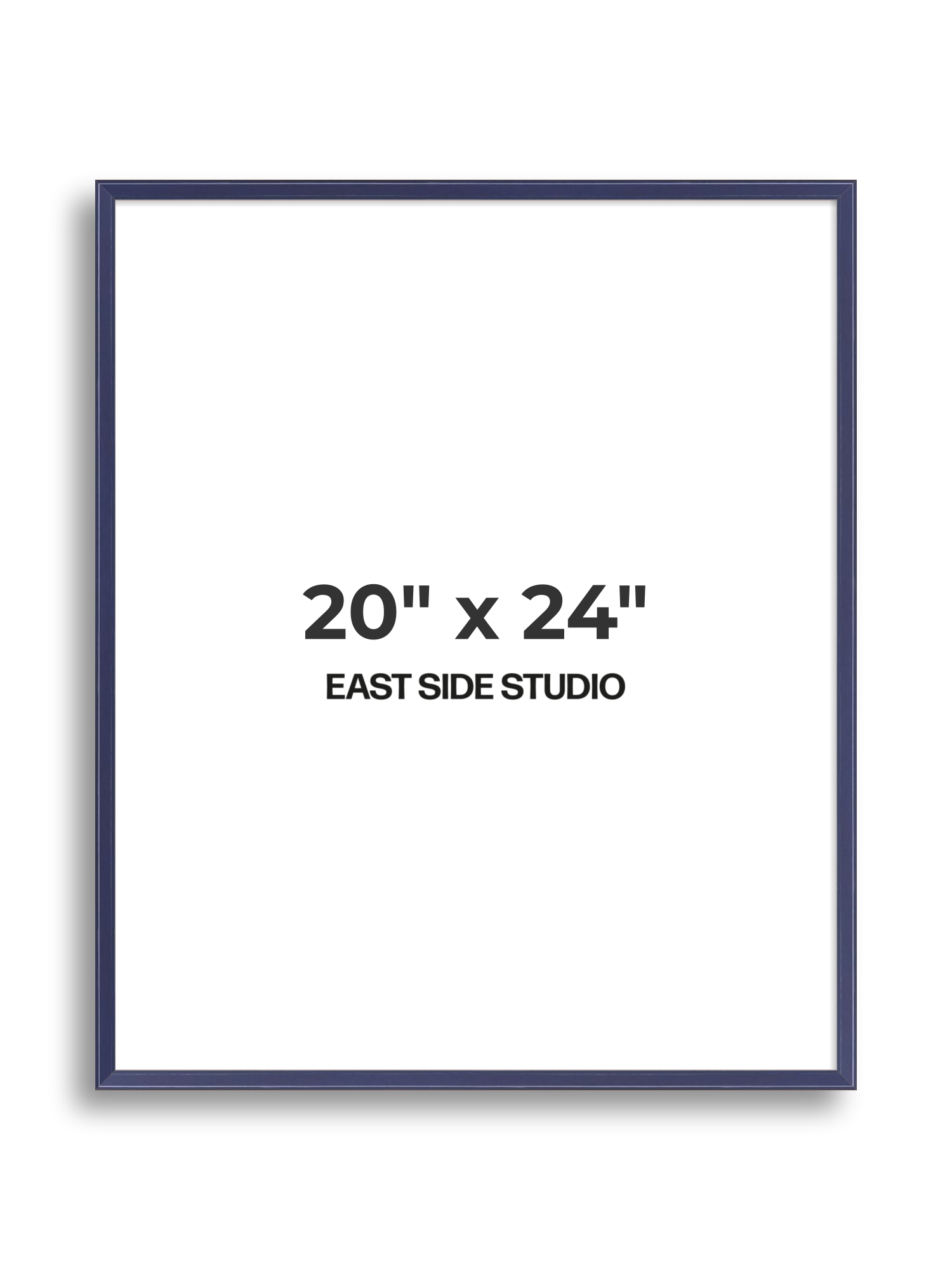 Cobalt Blue Gloss 20" x 24" picture frame