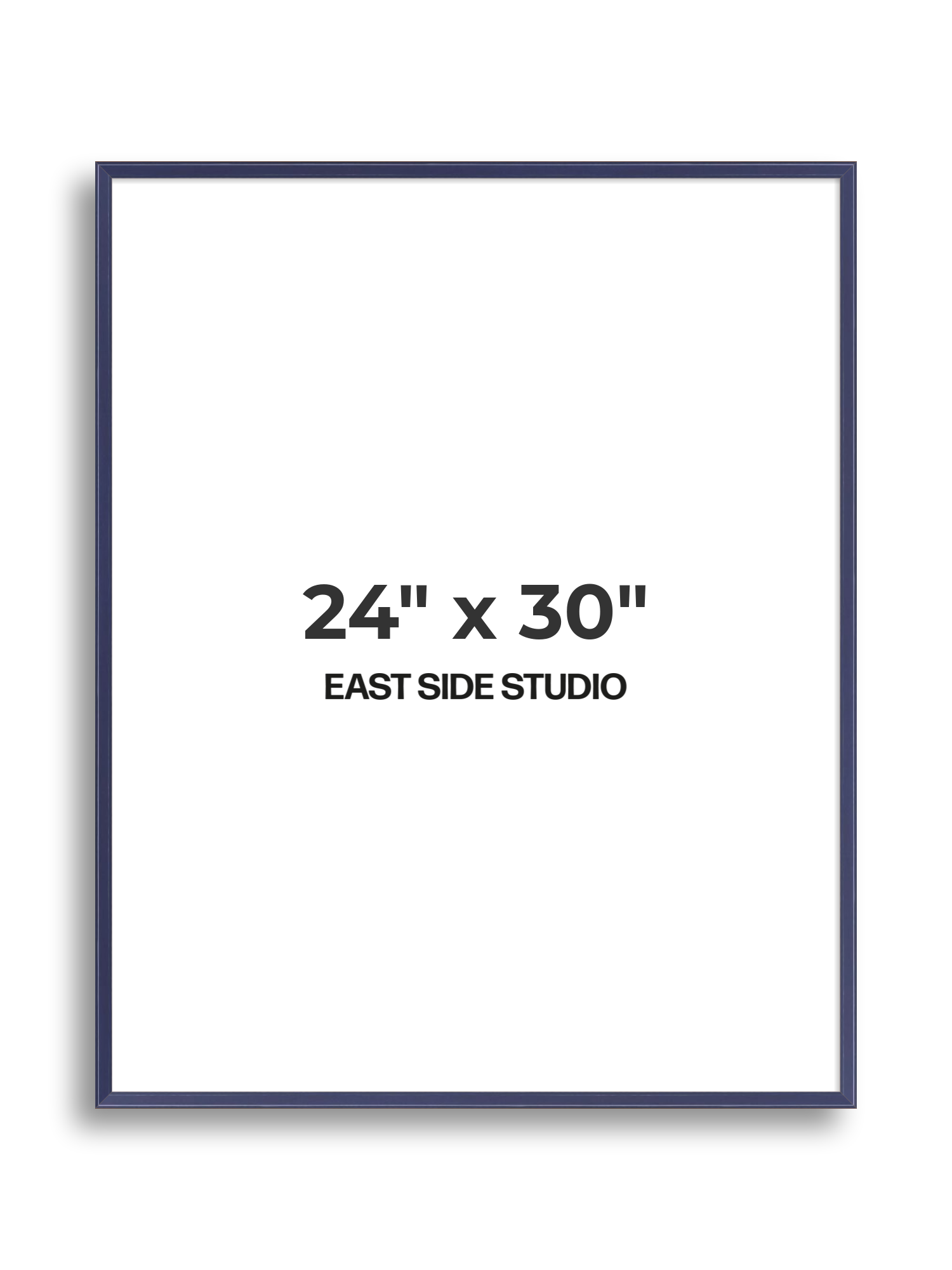 Cobalt Blue Gloss 24" x 30" picture frame