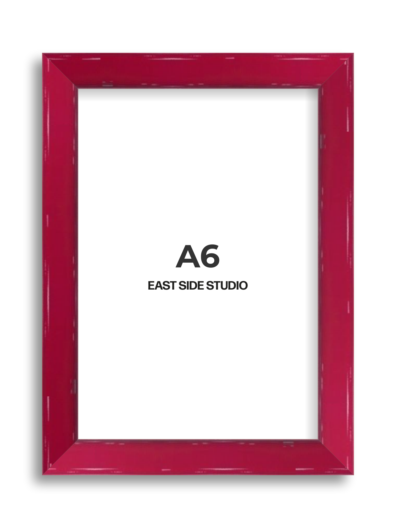 Crimson Red Gloss A6 picture frame