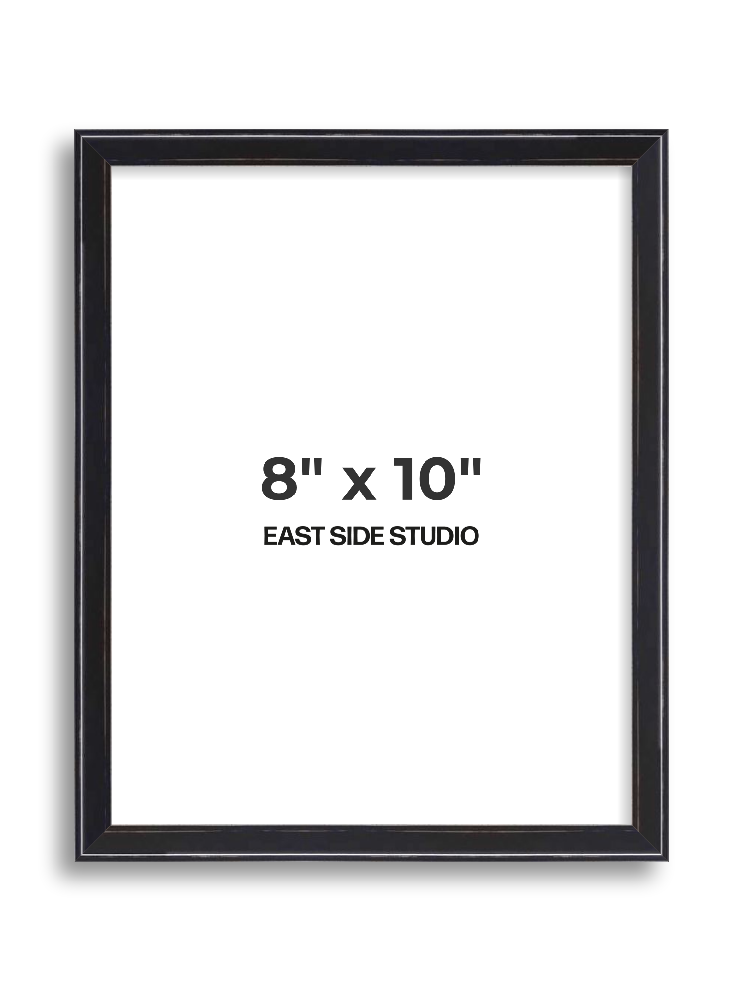 Black Lacquer 8" x 10" picture frame