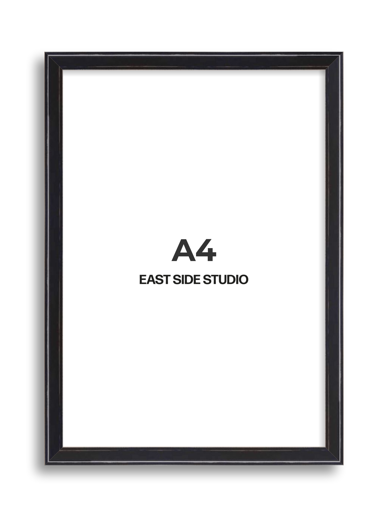 Black Lacquer A4 picture frame