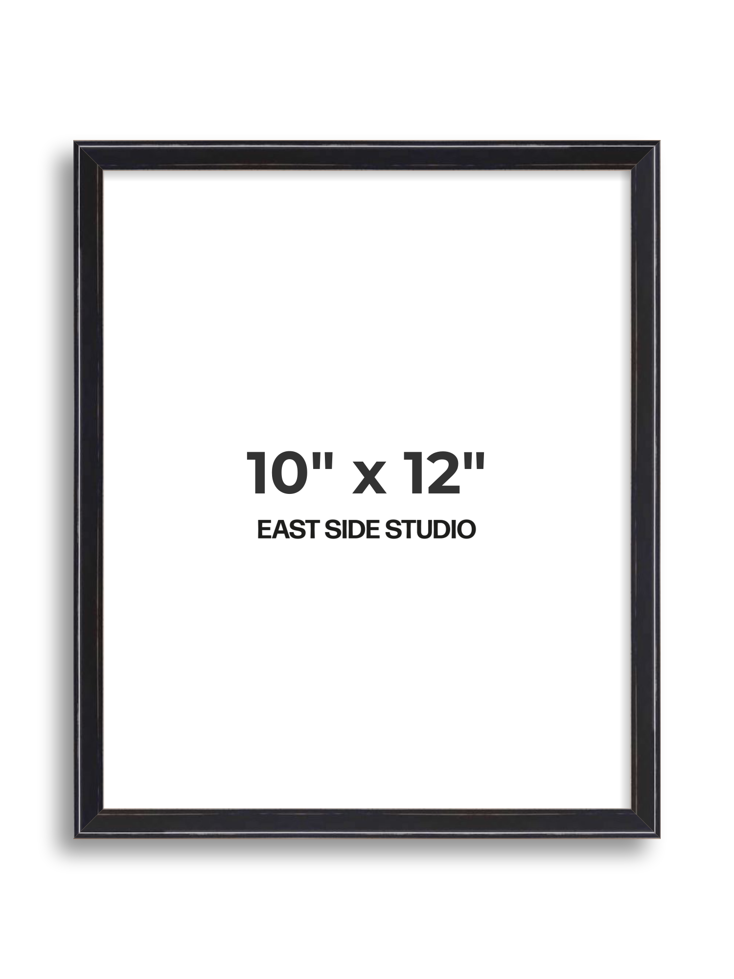 Black Lacquer 10" x 12" picture frame