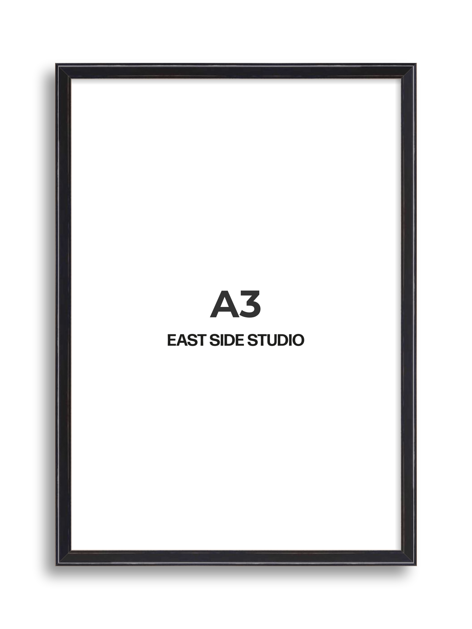 Black Lacquer A3 picture frame
