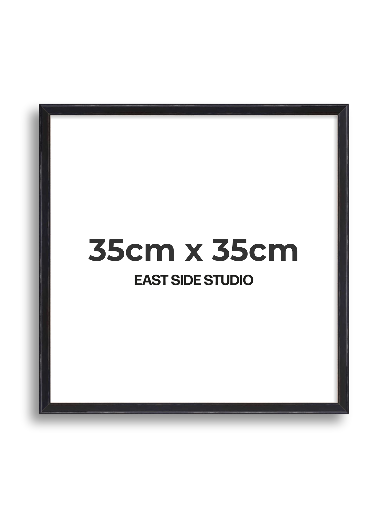 Black Lacquer 35cm x 35cm picture frame