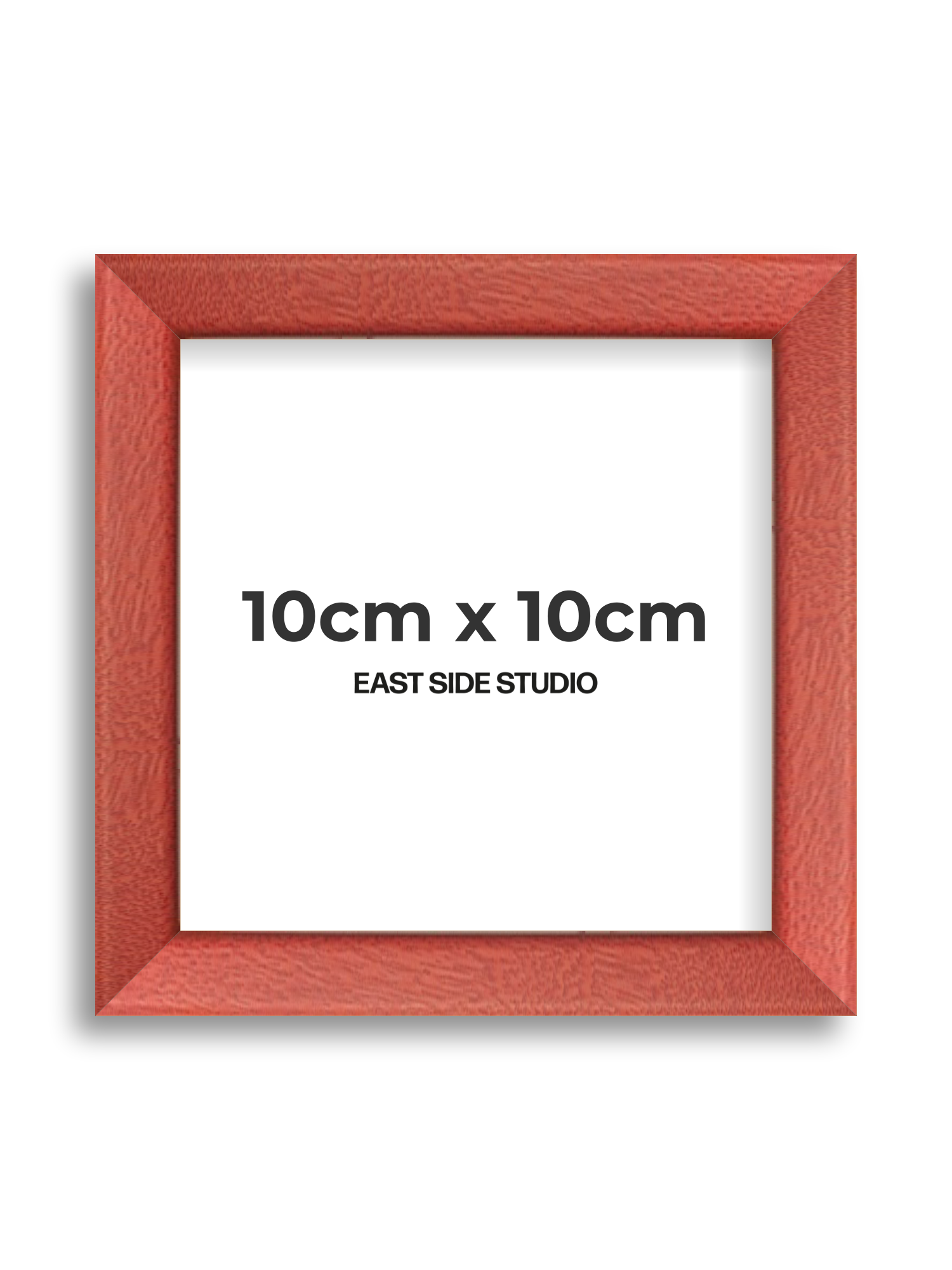 Blossom Red Stain 10cm x 10cm picture frame