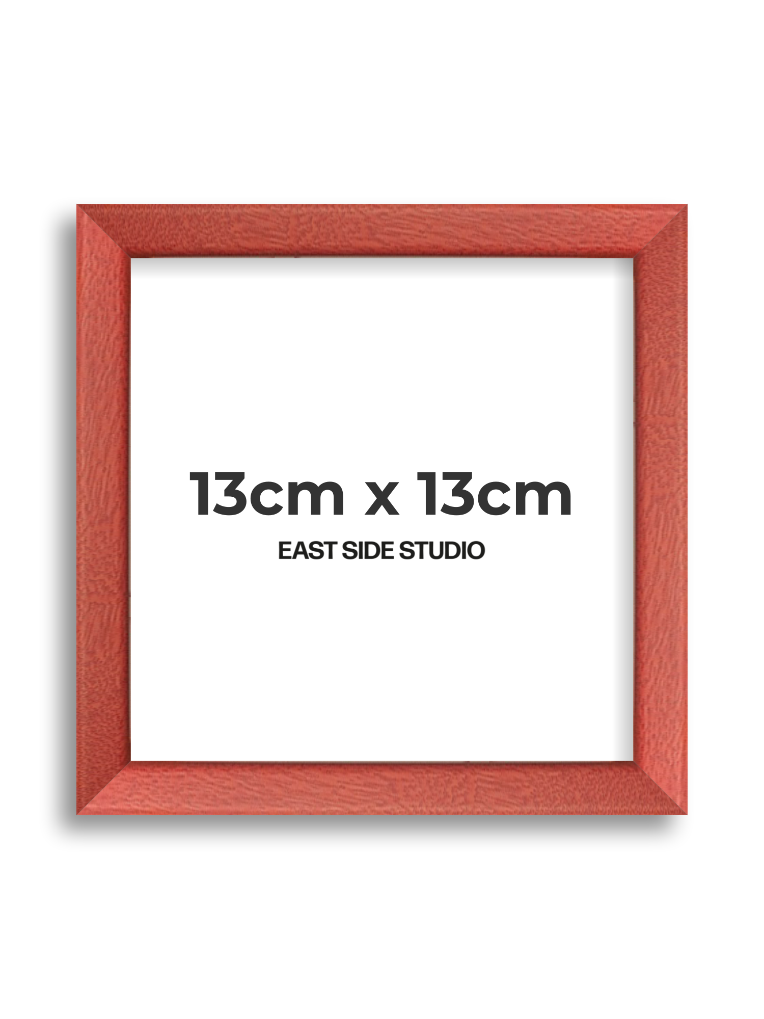 Blossom Red Stain 13cm x 13cm picture frame