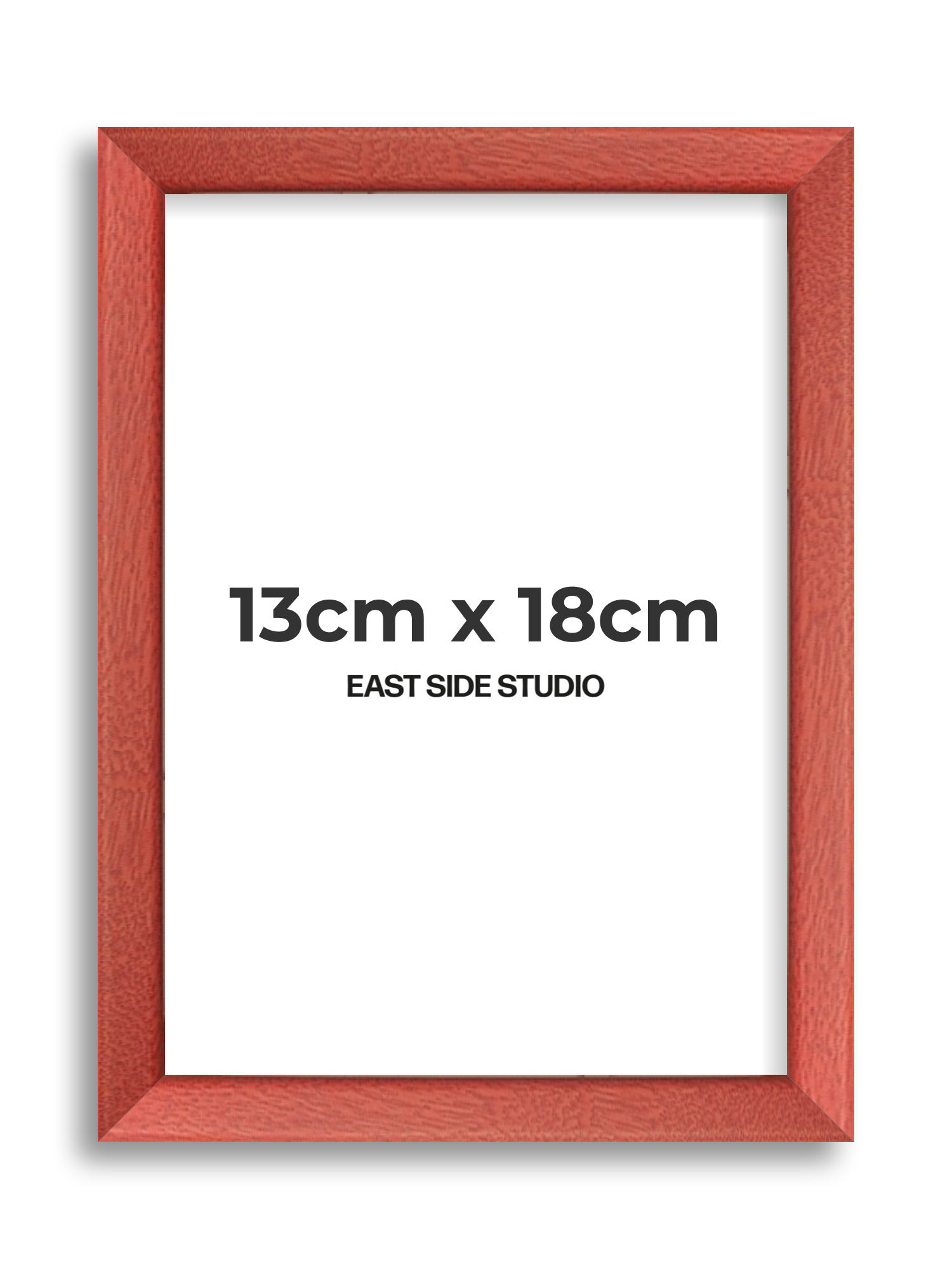 Blossom Red Stain 13cm x 18cm picture frame