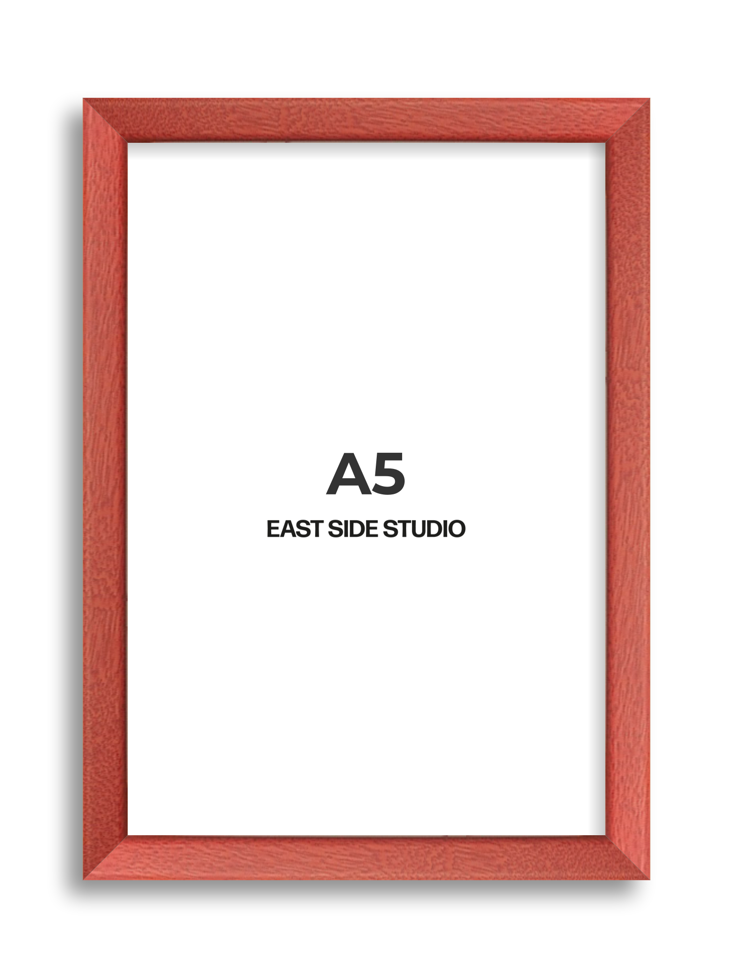 Blossom Red Stain A5 picture frame
