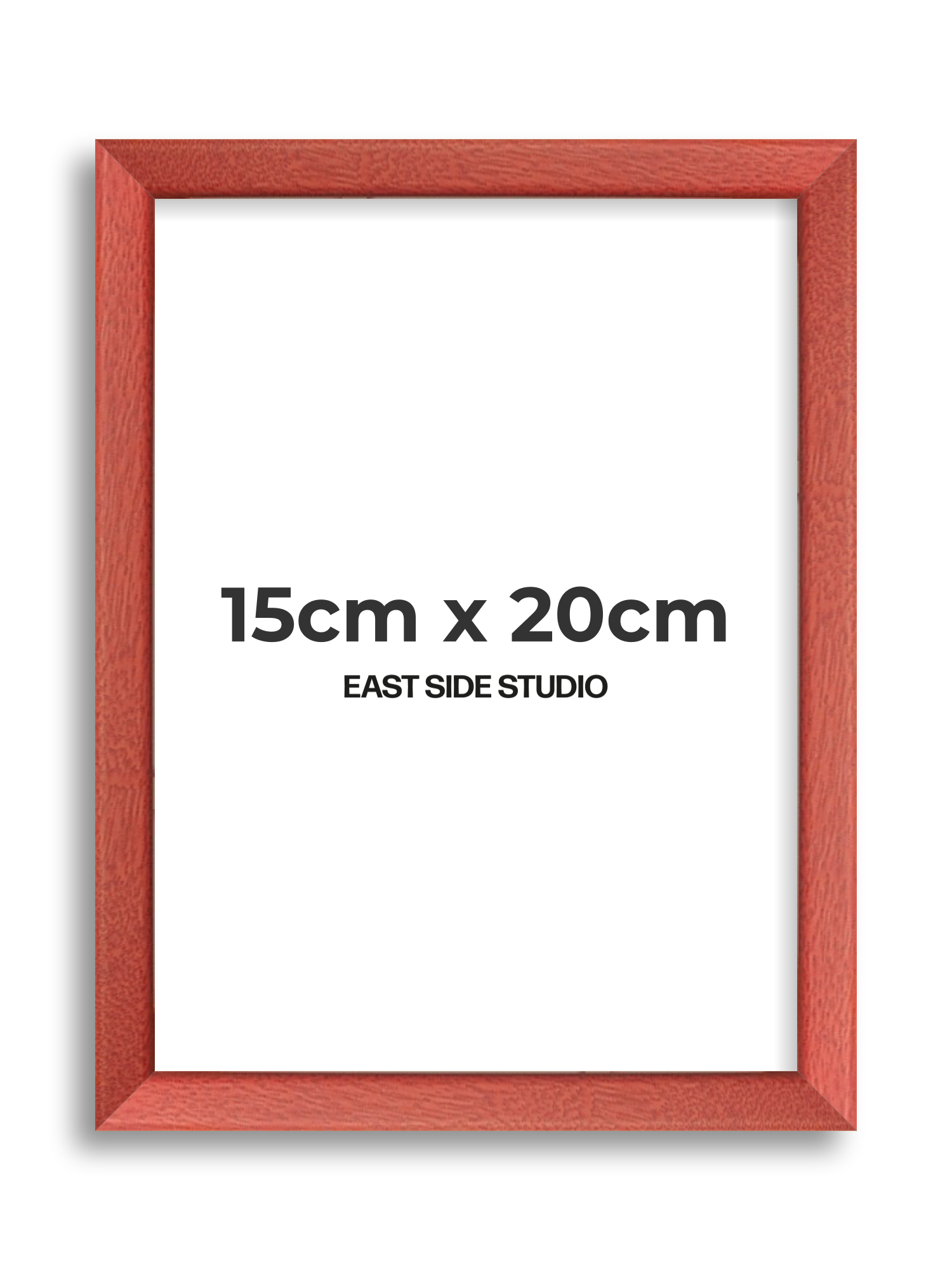 Blossom Red Stain 15cm x 20cm picture frame