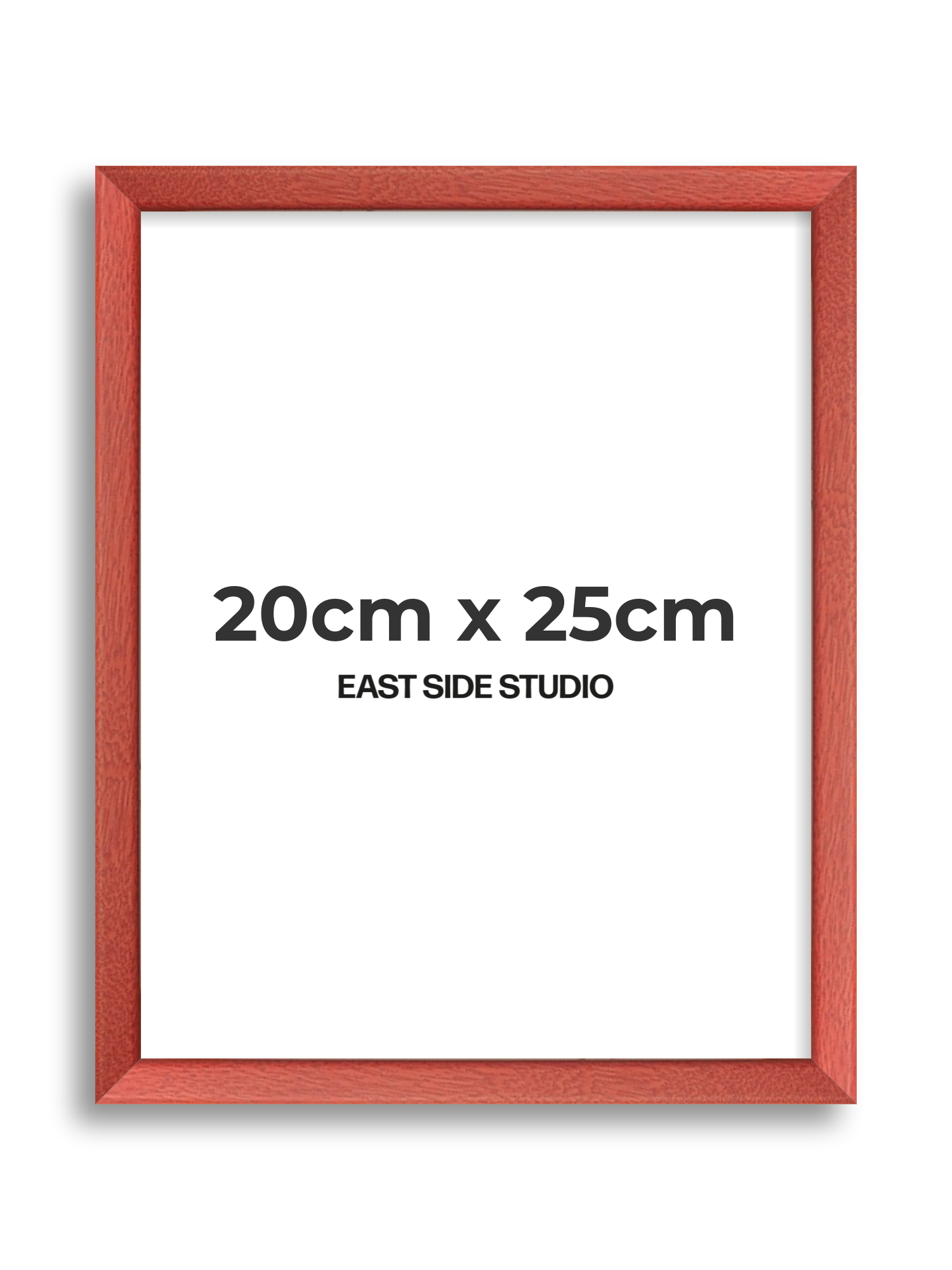 Blossom Red Stain 20cm x 25cm picture frame