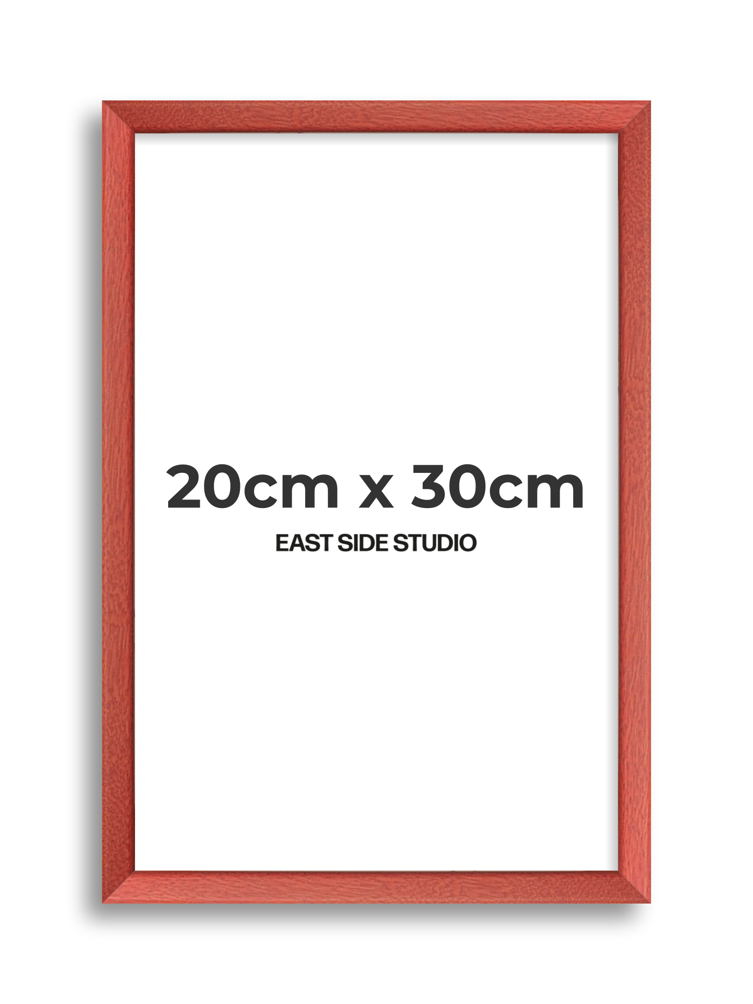 Blossom Red Stain 20cm x 30cm picture frame