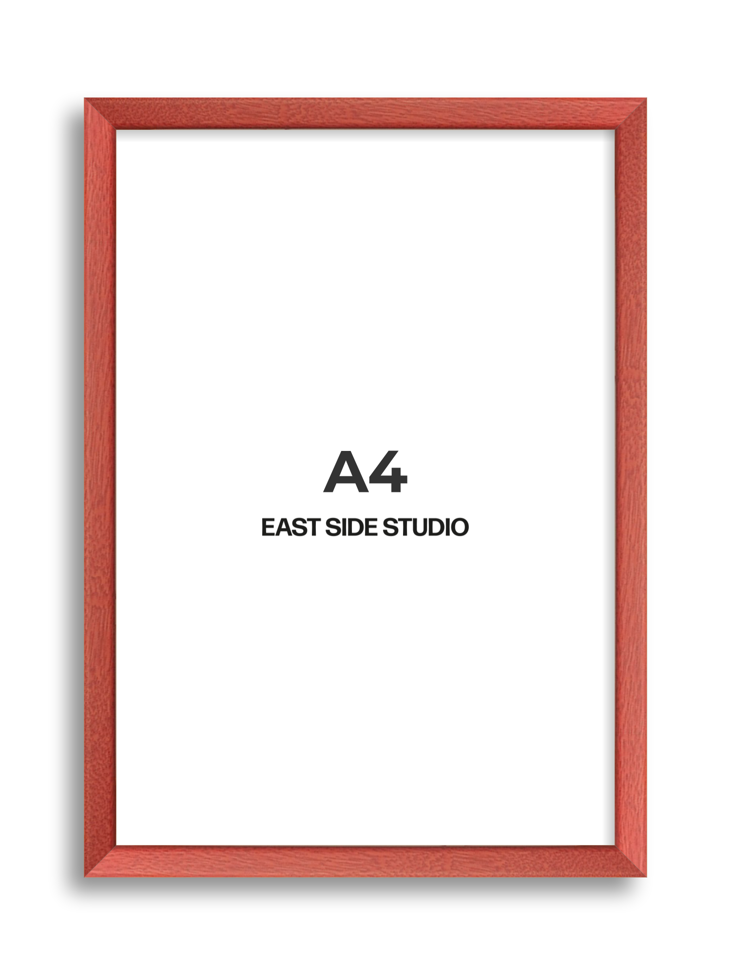 Blossom Red Stain A4 picture frame