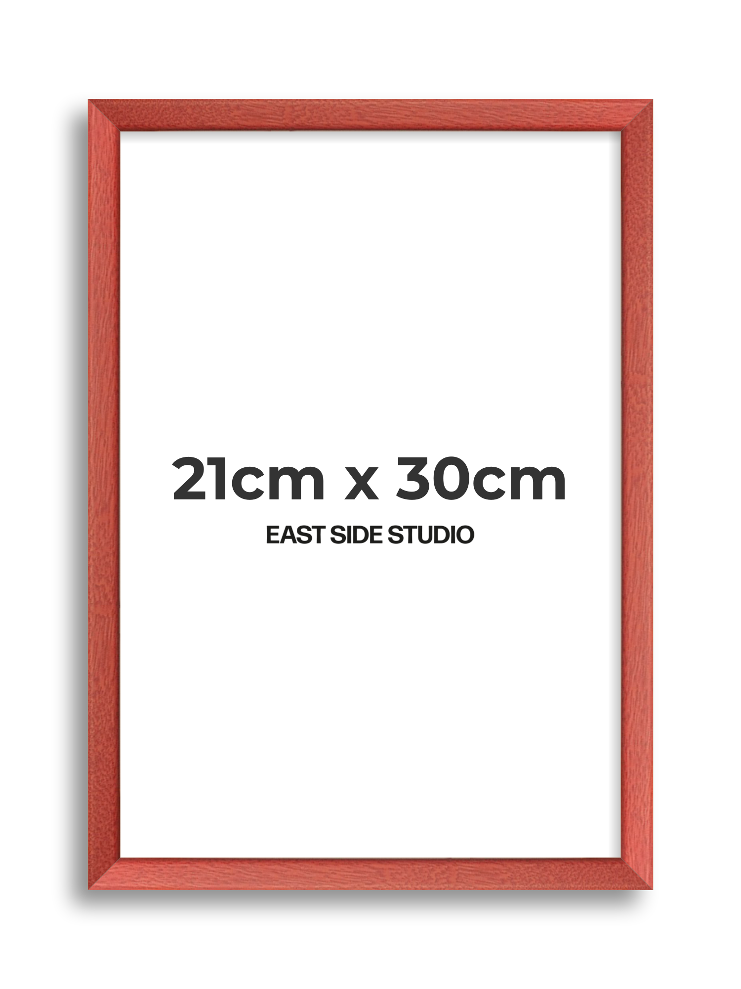 Blossom Red Stain 21cm x 30cm picture frame
