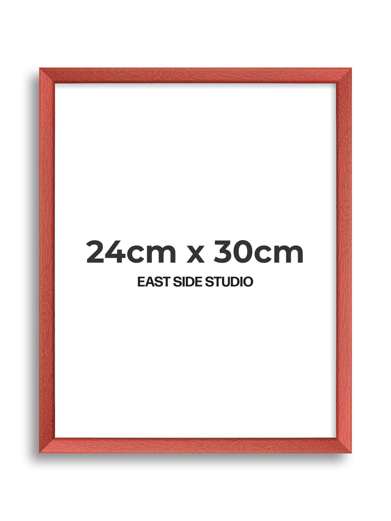 Blossom Red Stain 24cm x 30cm picture frame