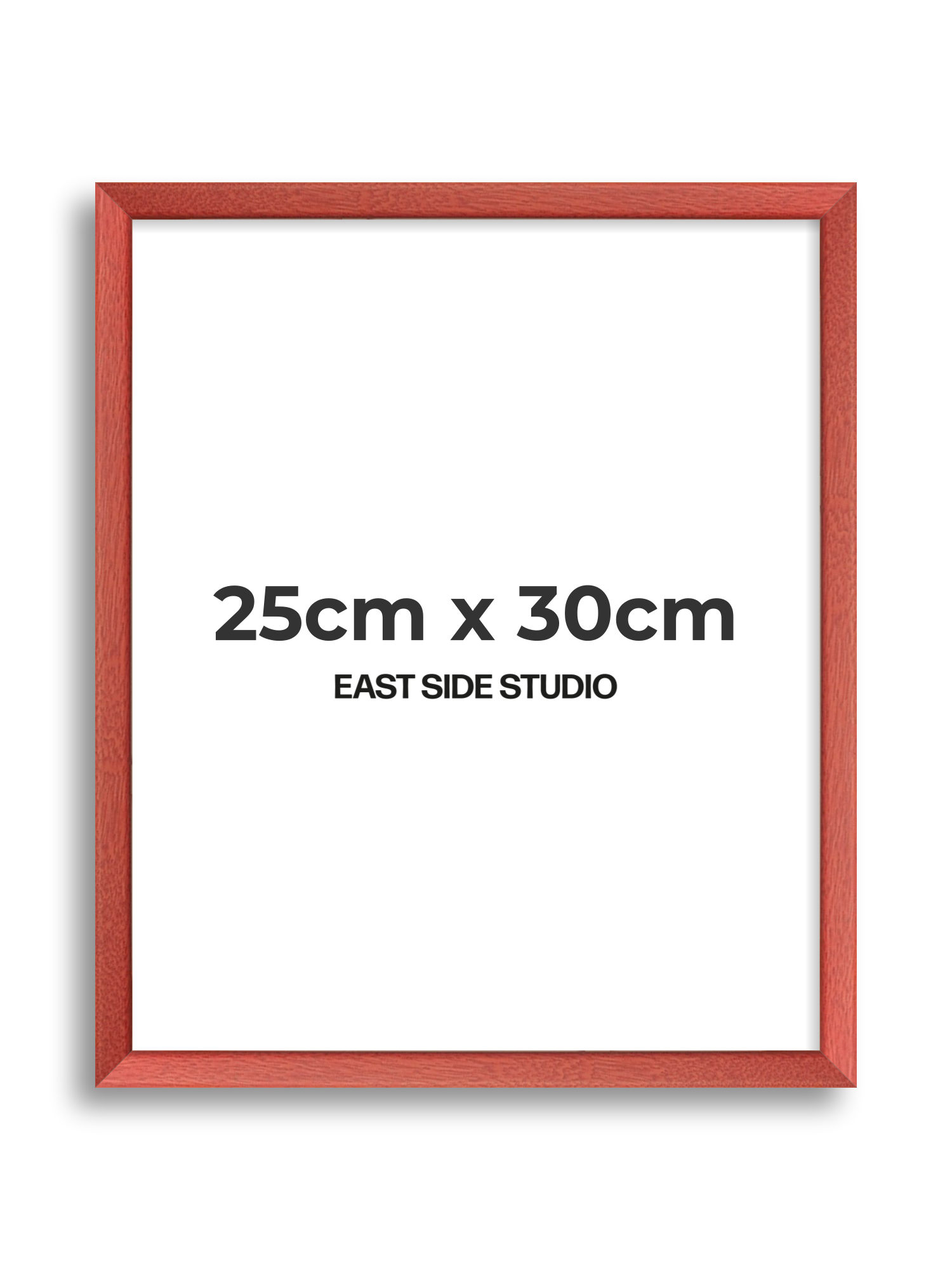 Blossom Red Stain 25cm x 30cm picture frame