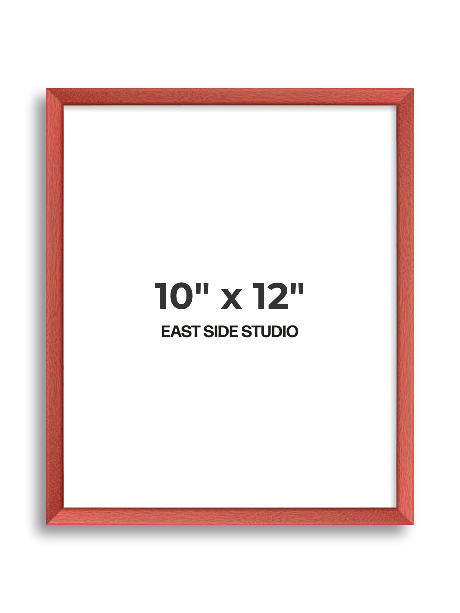 Blossom Red Stain 10" x 12" picture frame