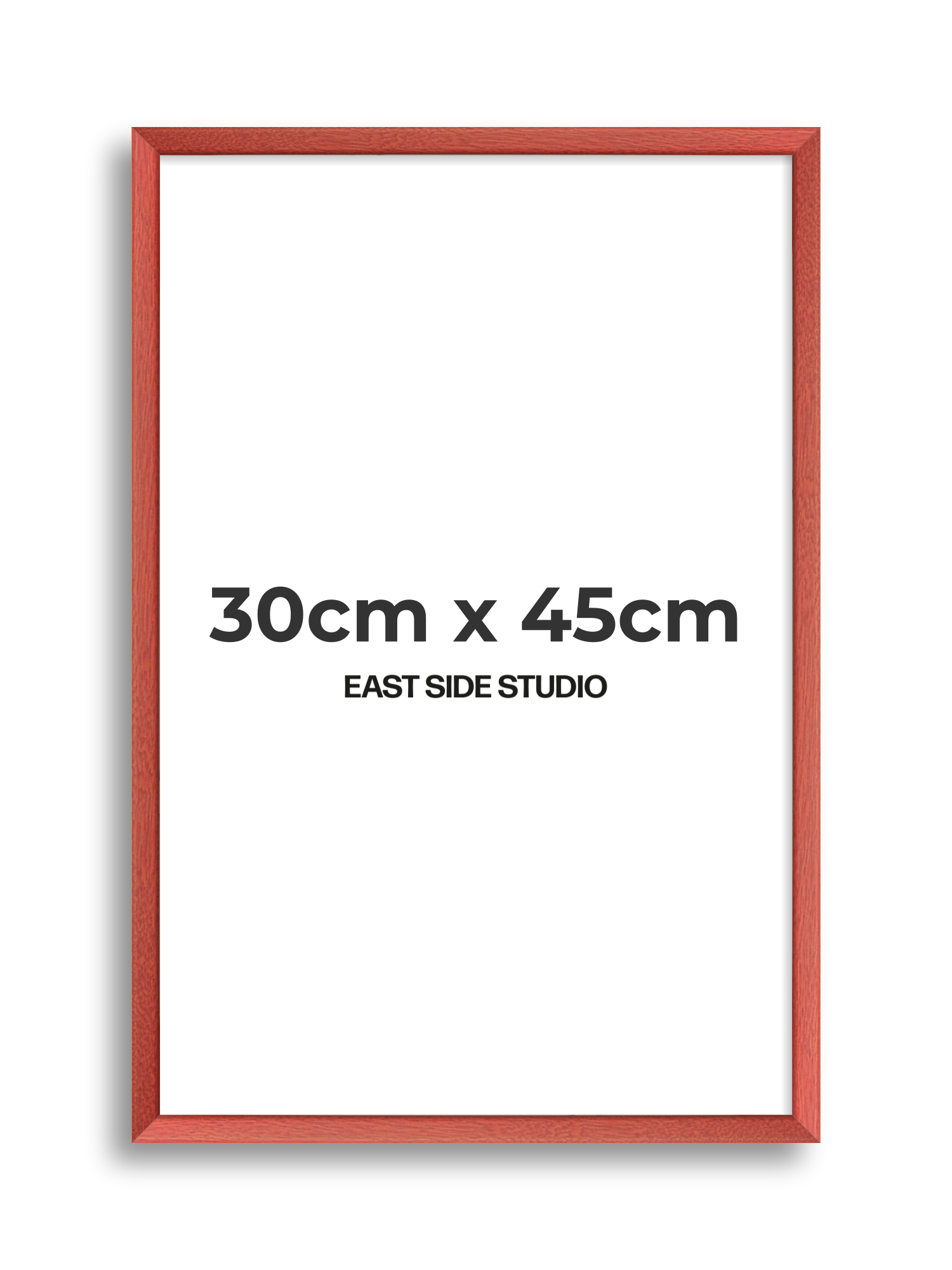 Blossom Red Stain 30cm x 45cm picture frame