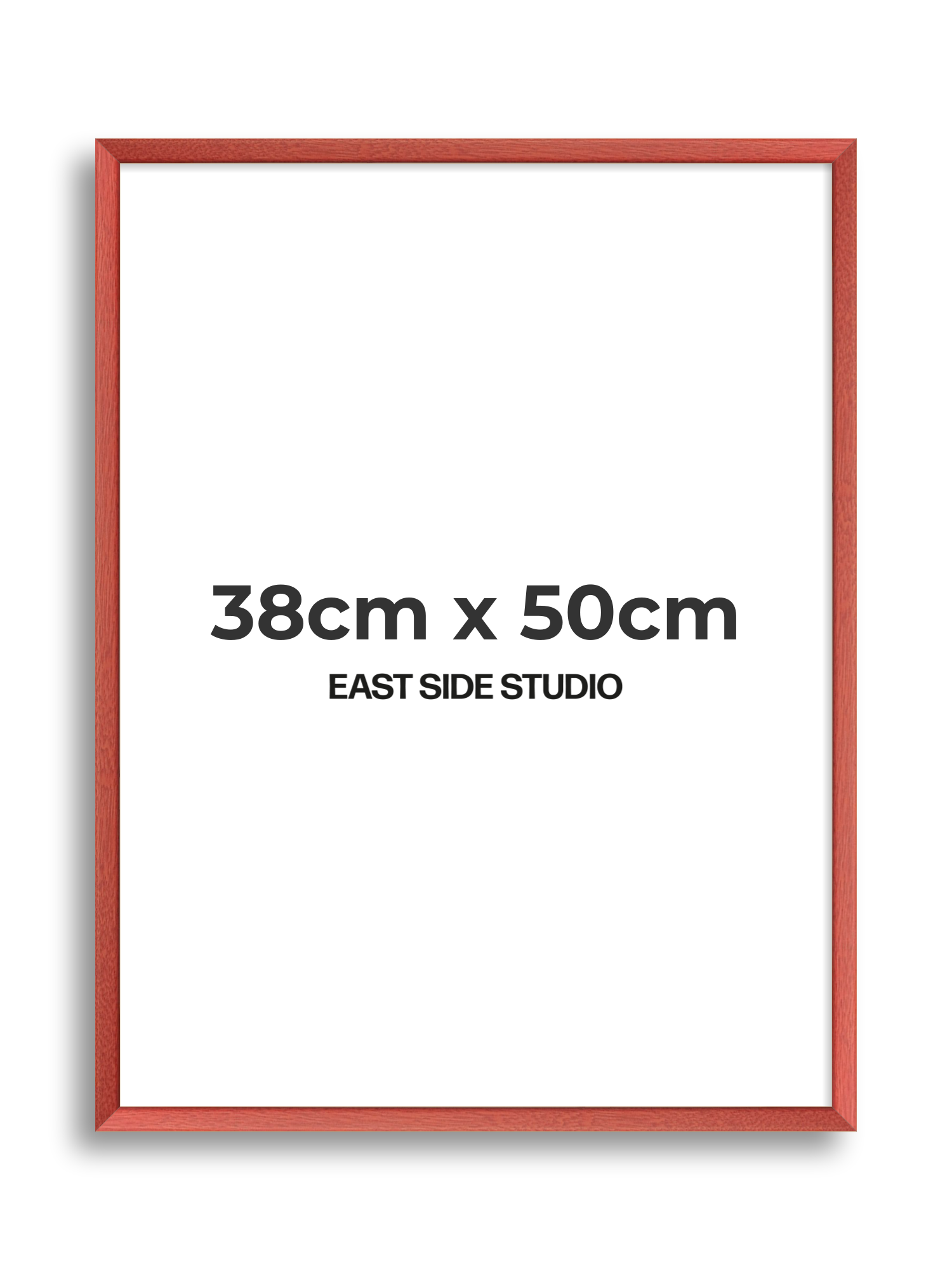 Blossom Red Stain 38cm x 50cm picture frame