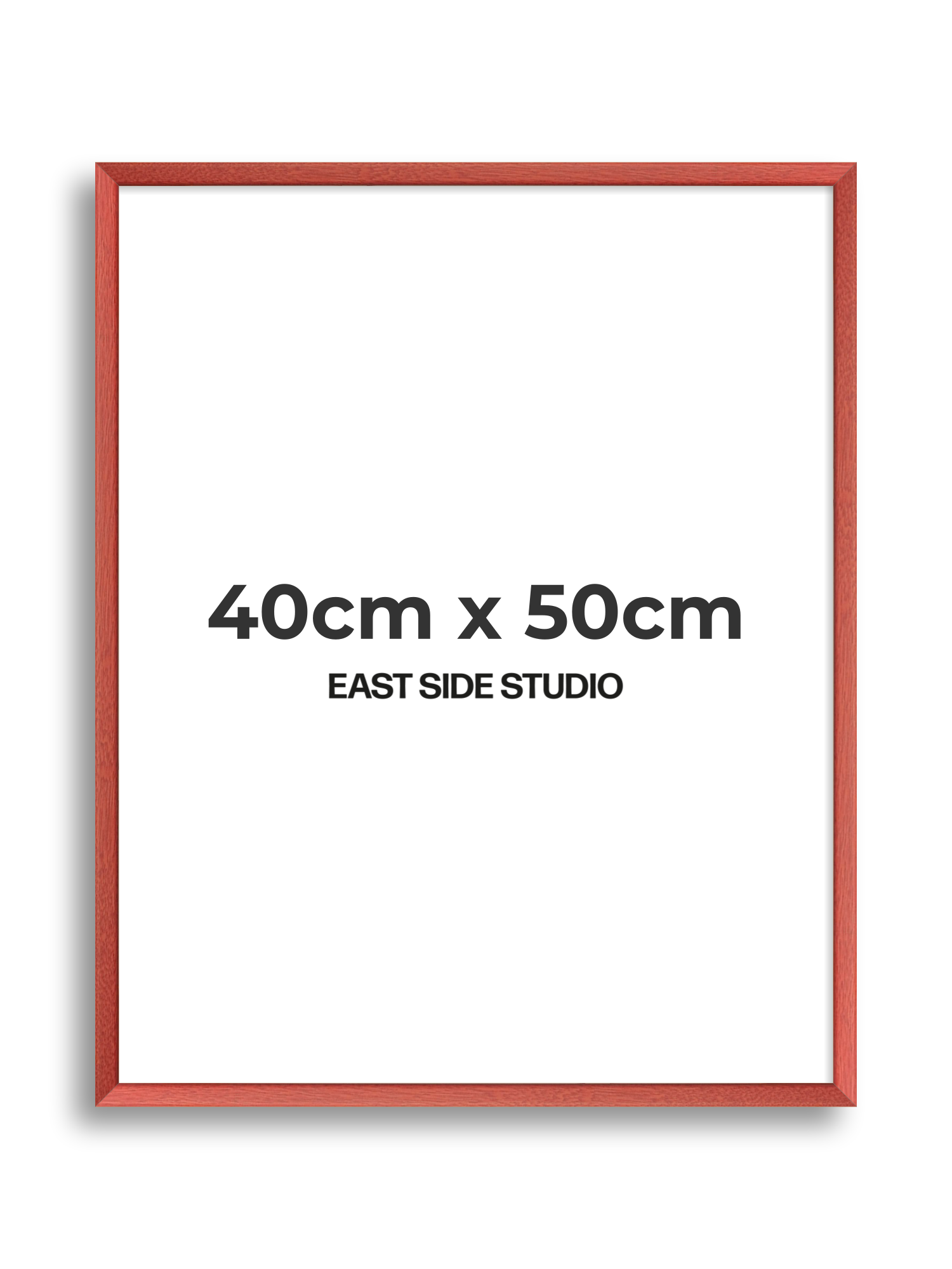 Blossom Red Stain 40cm x 50cm picture frame