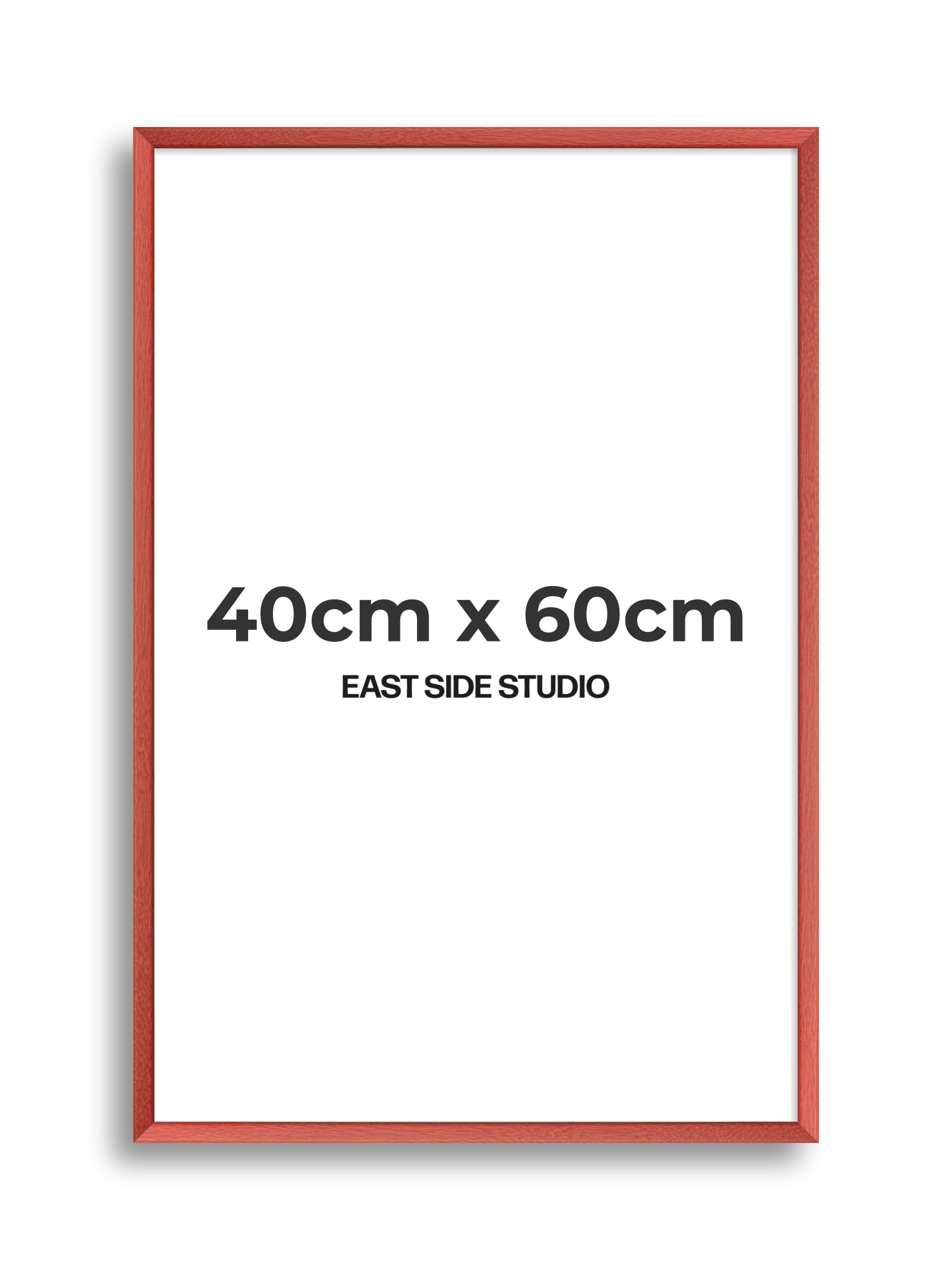 Blossom Red Stain 40cm x 60cm picture frame