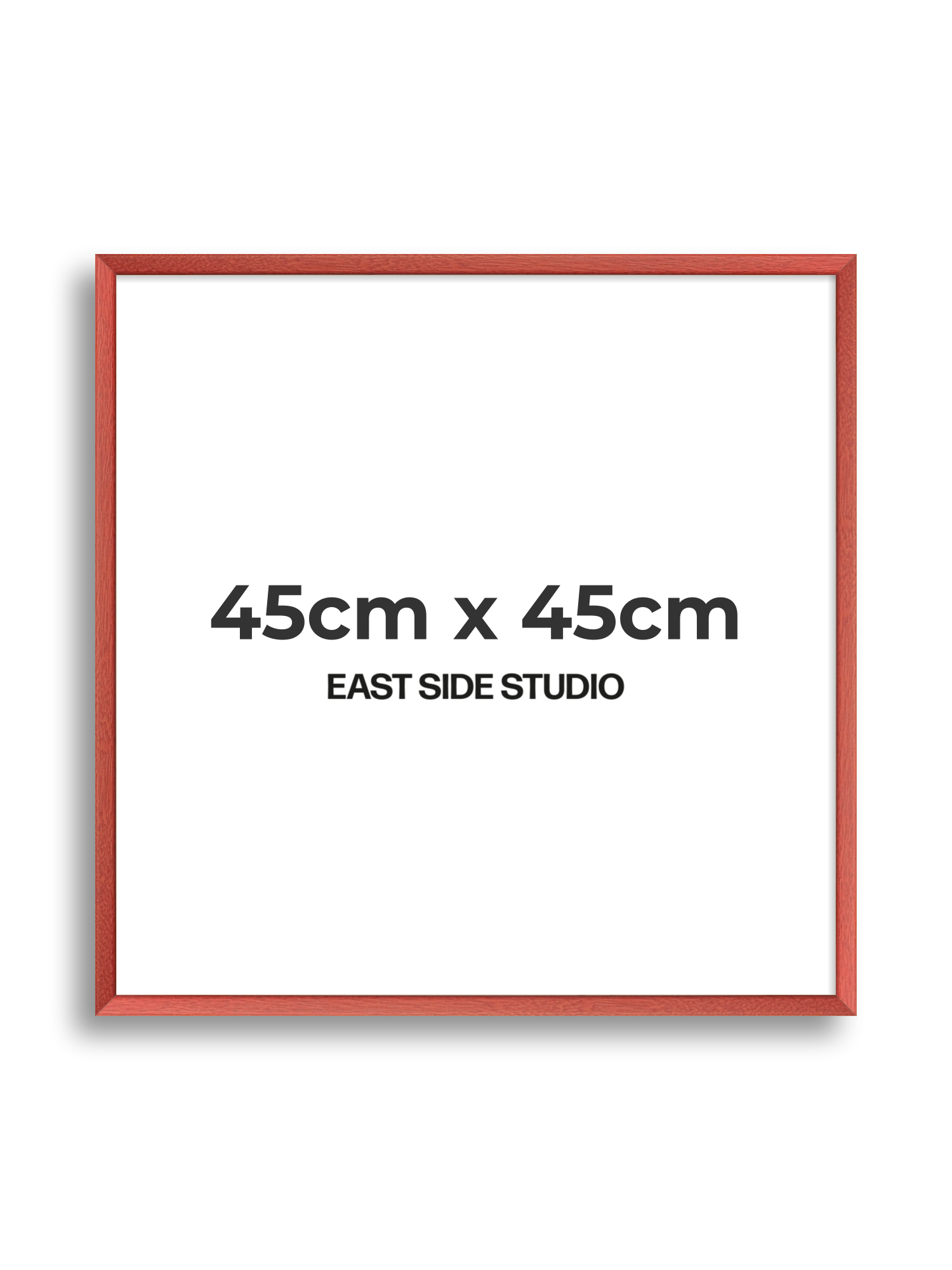 Blossom Red Stain 45cm x 45cm picture frame