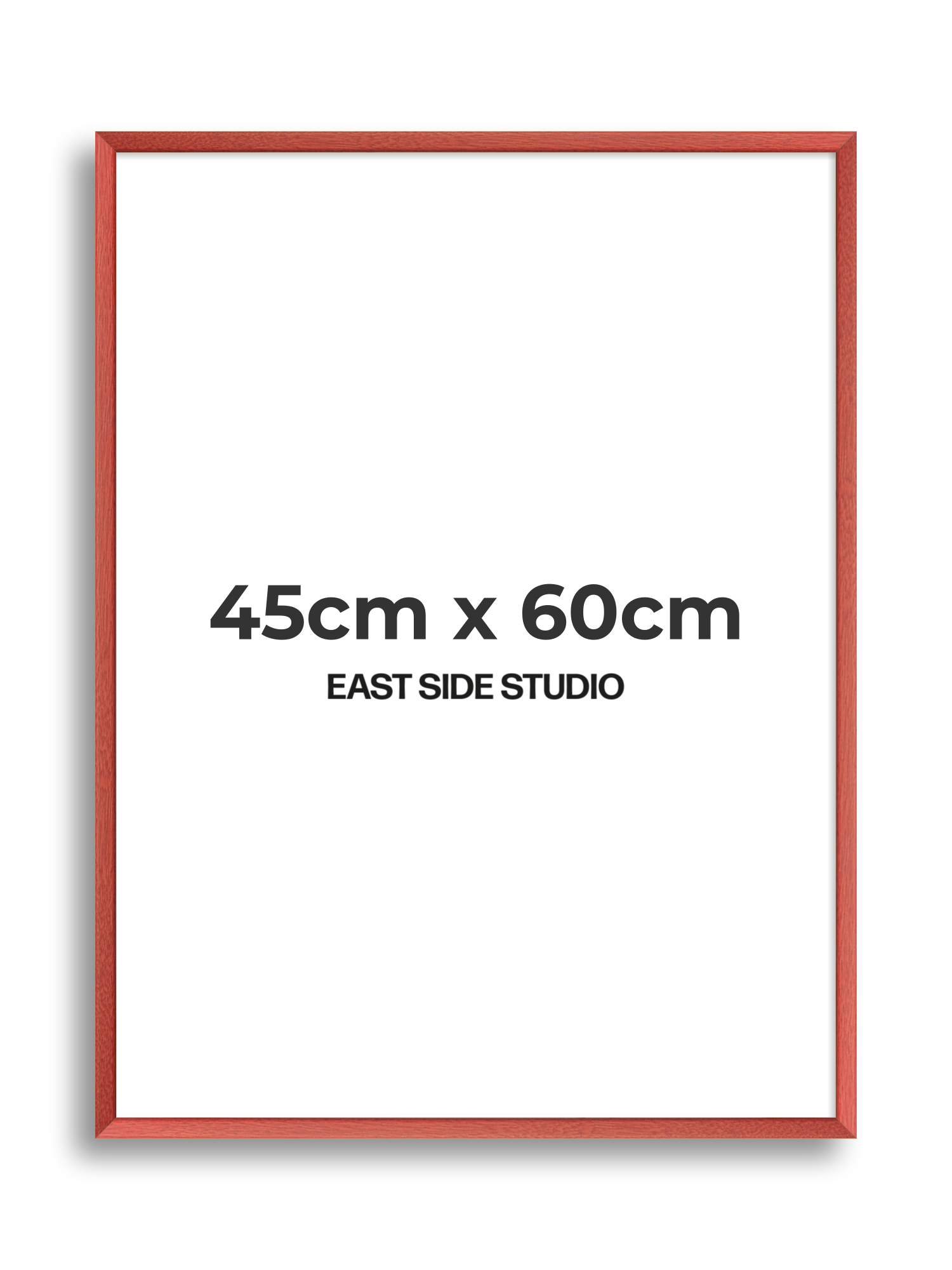 Blossom Red Stain 45cm x 60cm picture frame