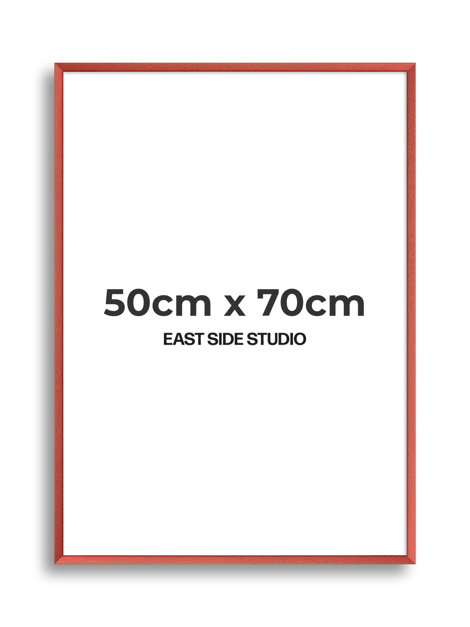 Blossom Red Stain 50cm x 70cm picture frame